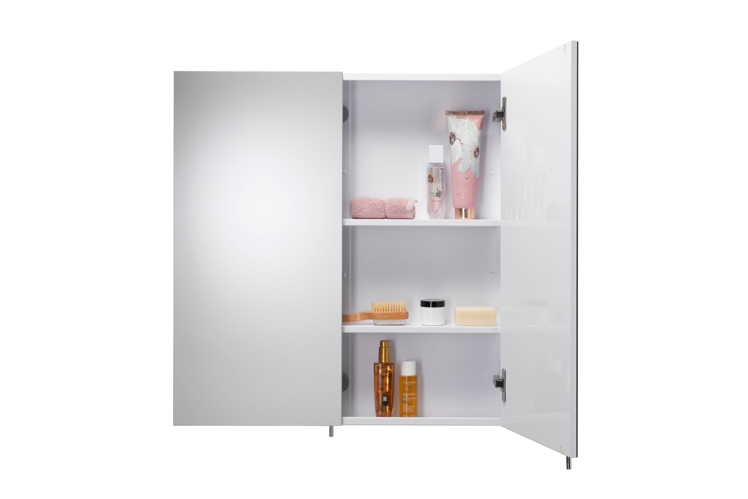 Allura 22 W x 26 H x 8 D Wall Mounted Bathroom Cabinet Finish: White