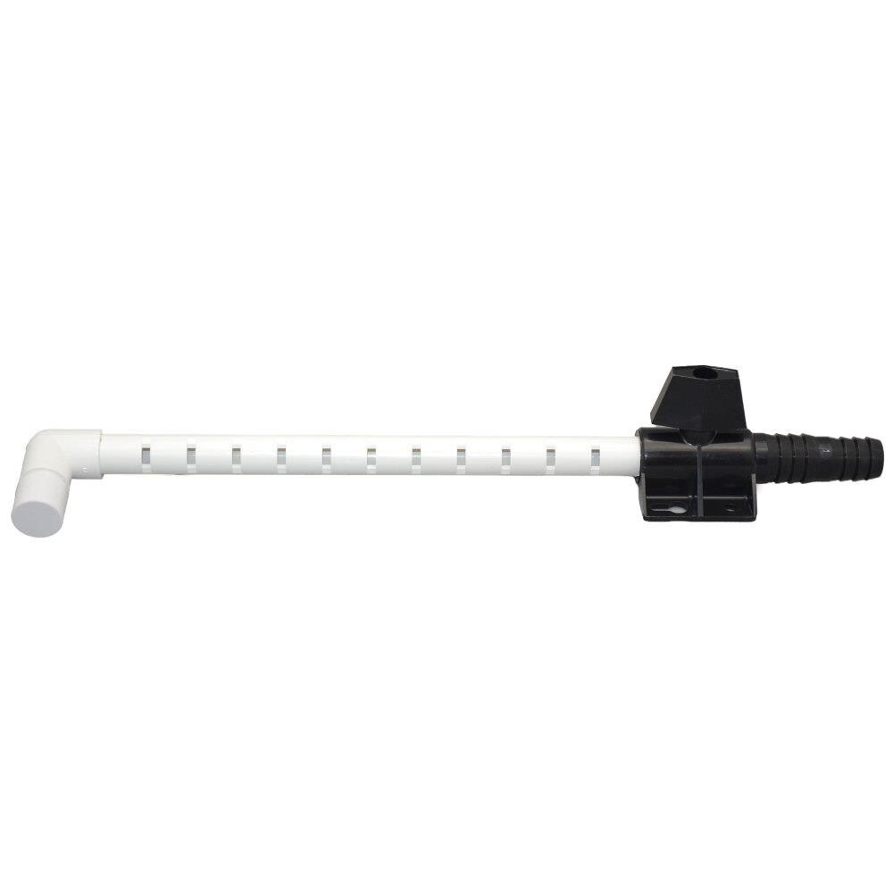 Johnson Pump 90051 Aerator Head- 13-1/4-in Thru-Hull with 3/4-in Barb
