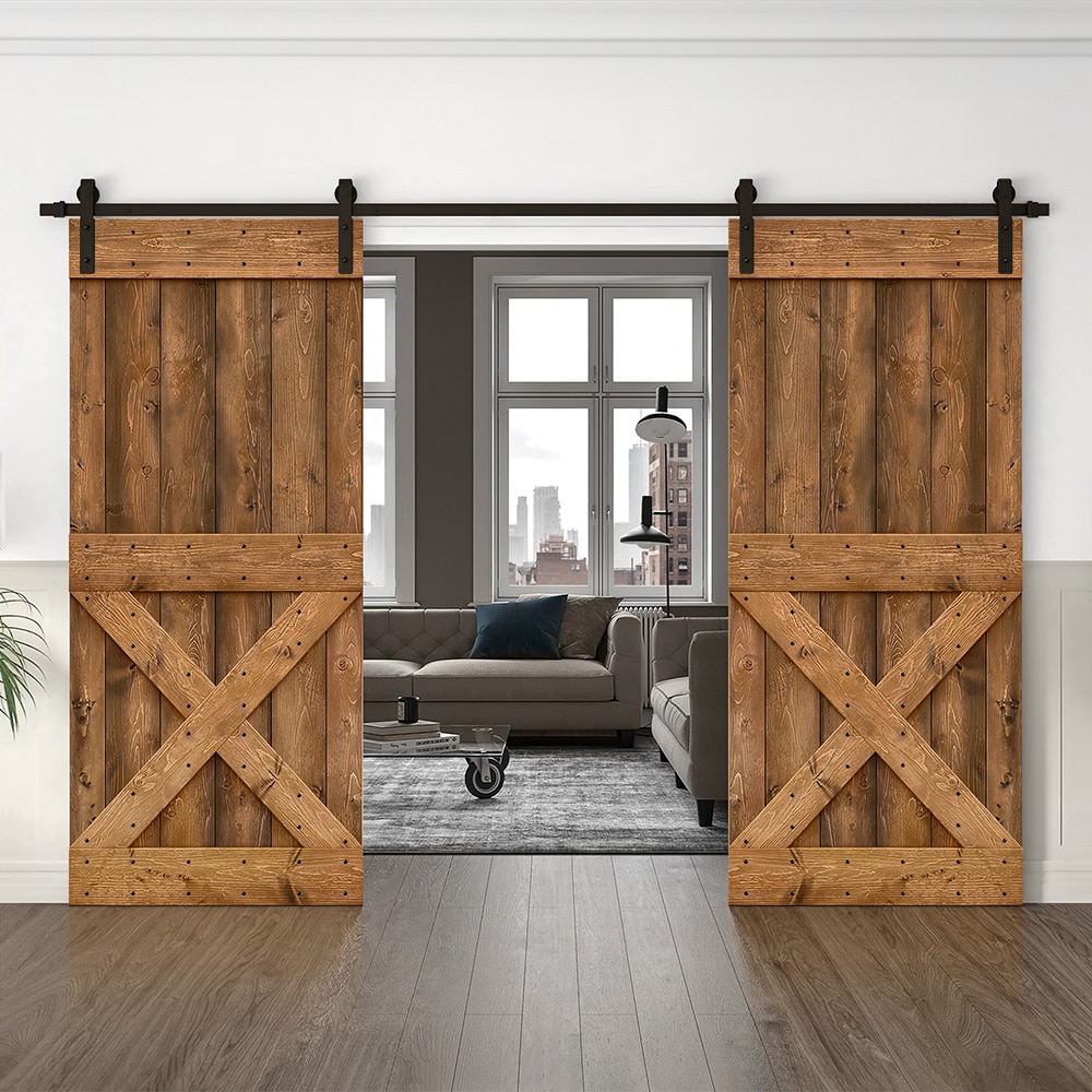 CALHOME CN+(2)S11-AB+011-38B Barn-Doors - View #2