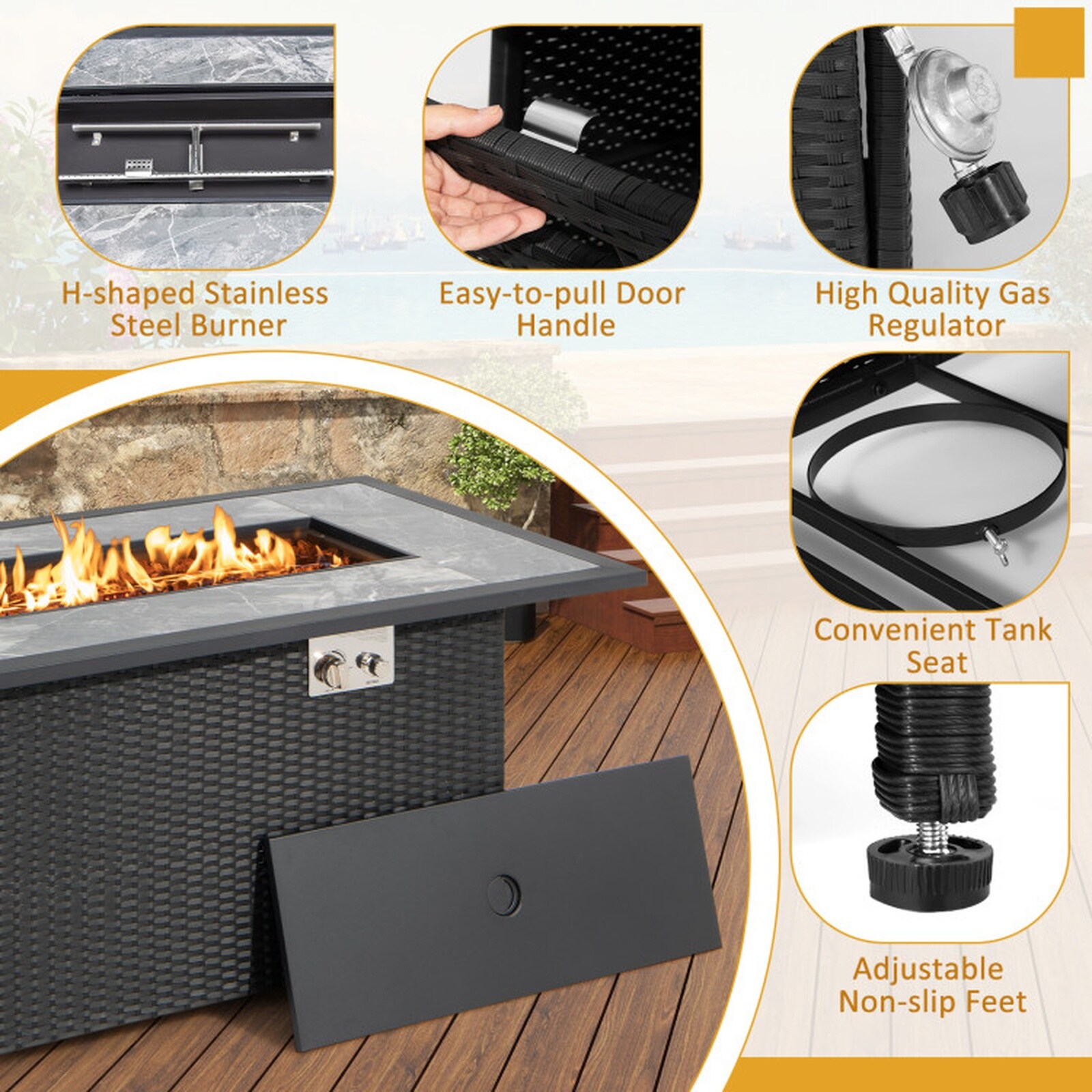SUGIFT LW102SUGHY0667 Outdoor-Gas-Firepits - View #5