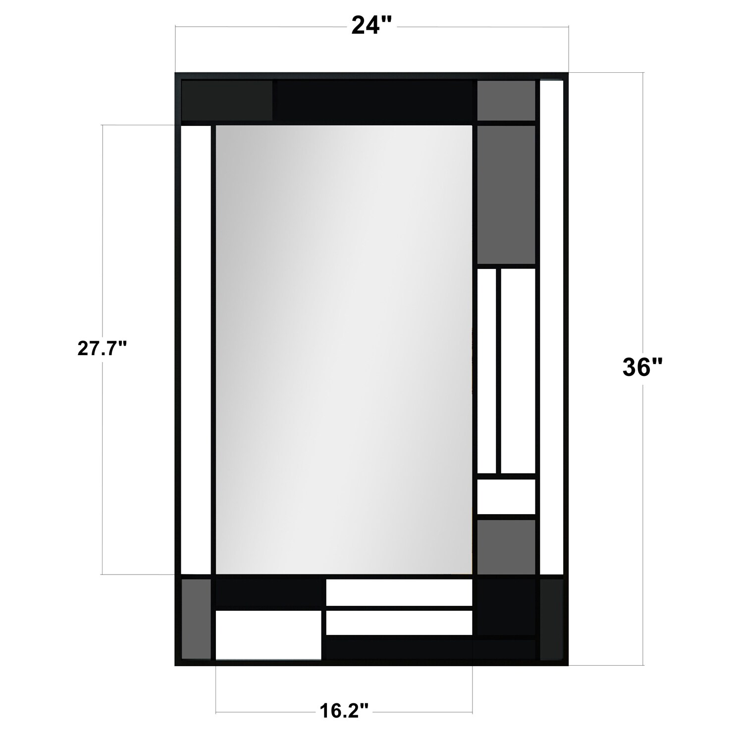 waterpar WPLO-2212 Framed-Bath-Mirrors - View #5