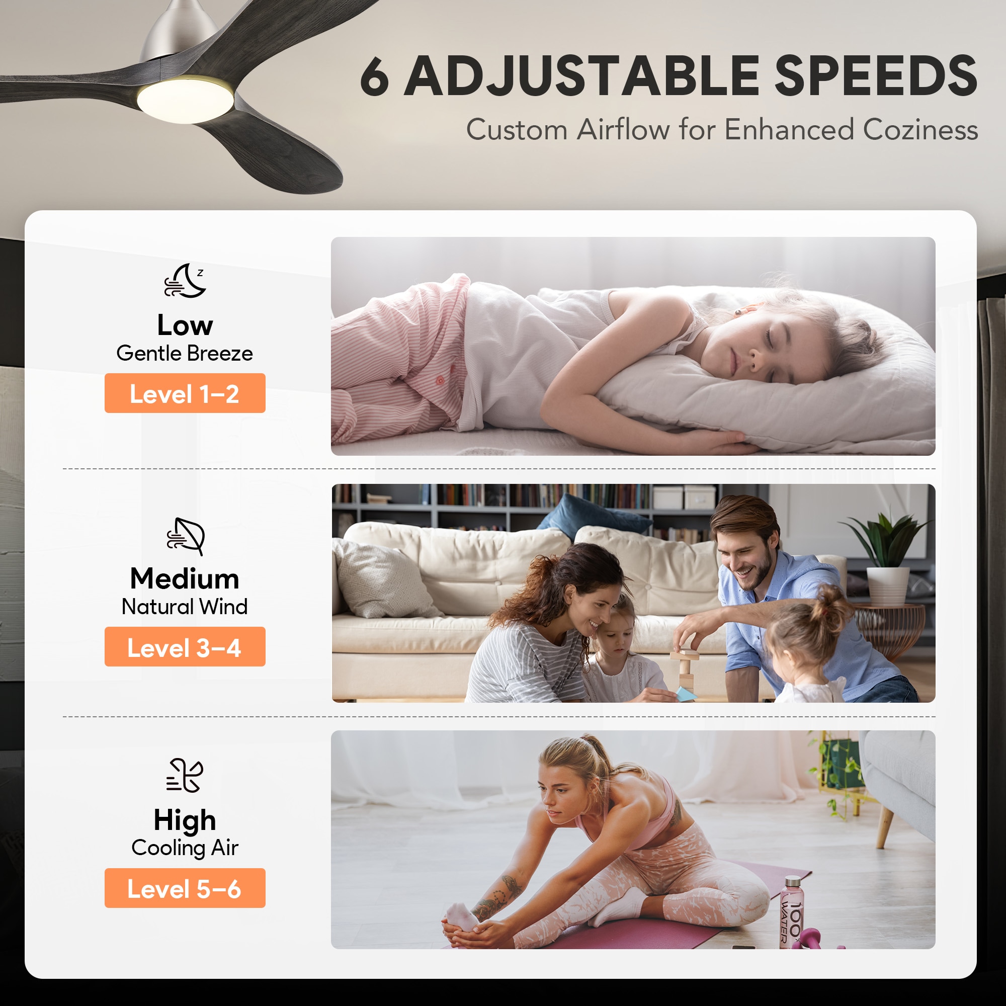 CO-Z CFN-1314-NG Ceiling-Fans - View #6