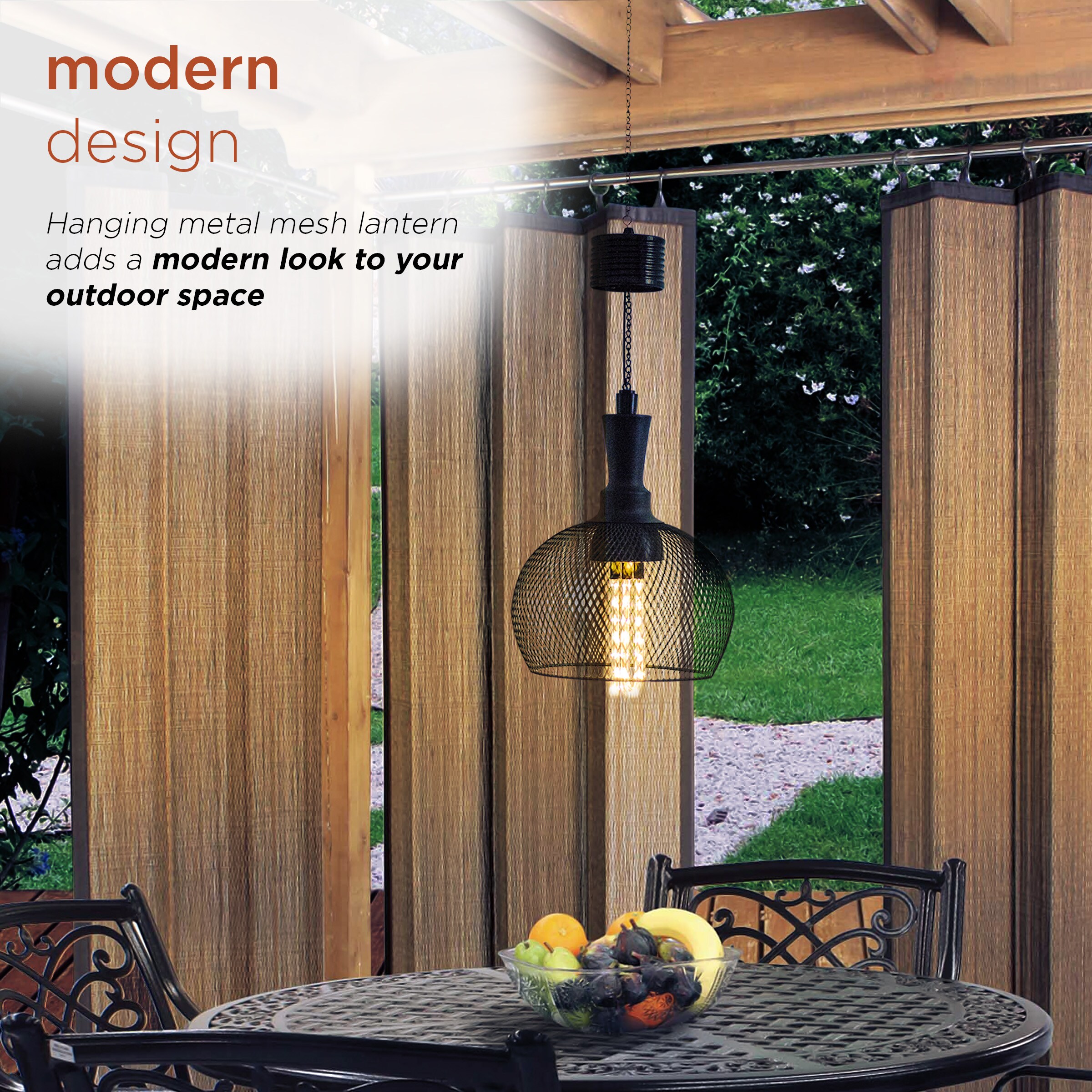 Alpine Corporation QTT389SLR-TM Outdoor-Decorative-Lanterns - View #5