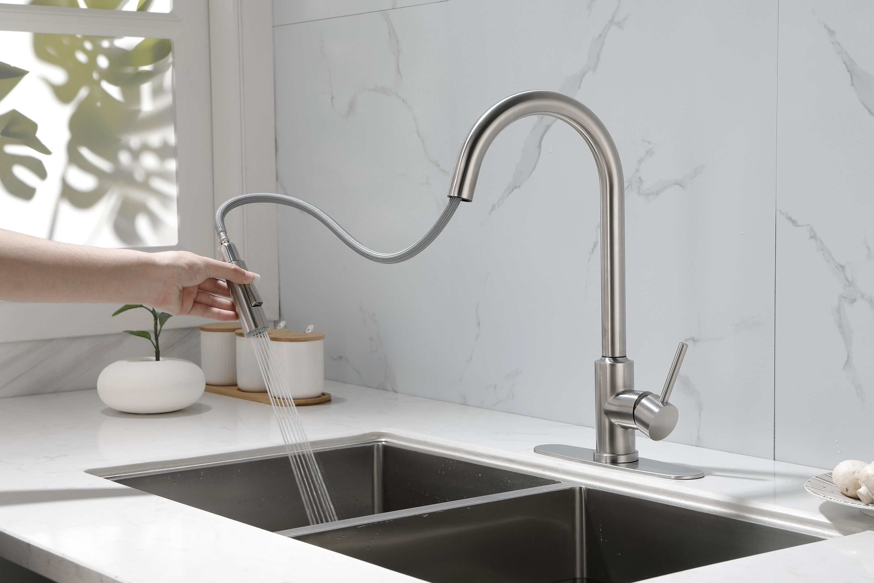 Tahanbath WXY-H7J1W8 Kitchen-Faucets - View #2