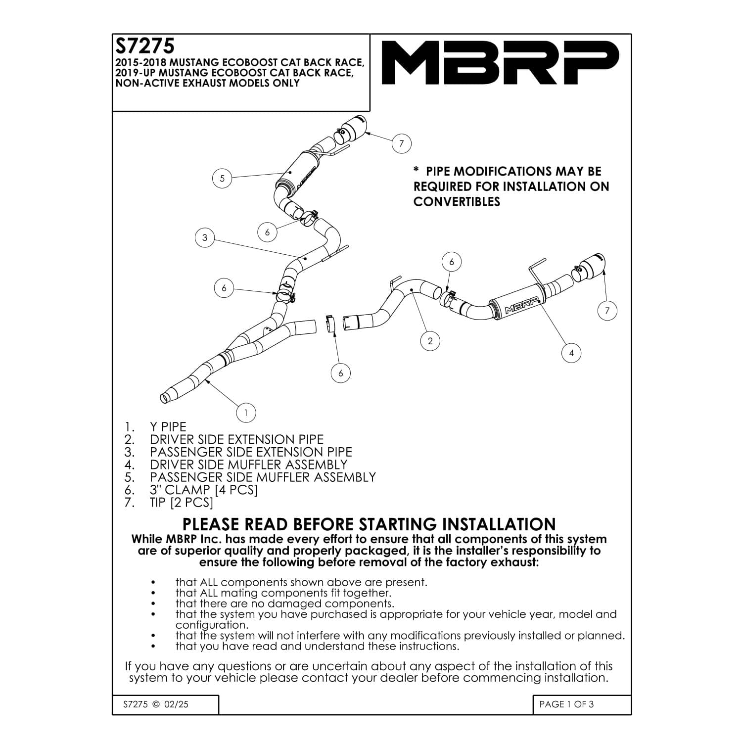 MBRP S72753CF Exterior-Car-Acc - View #2