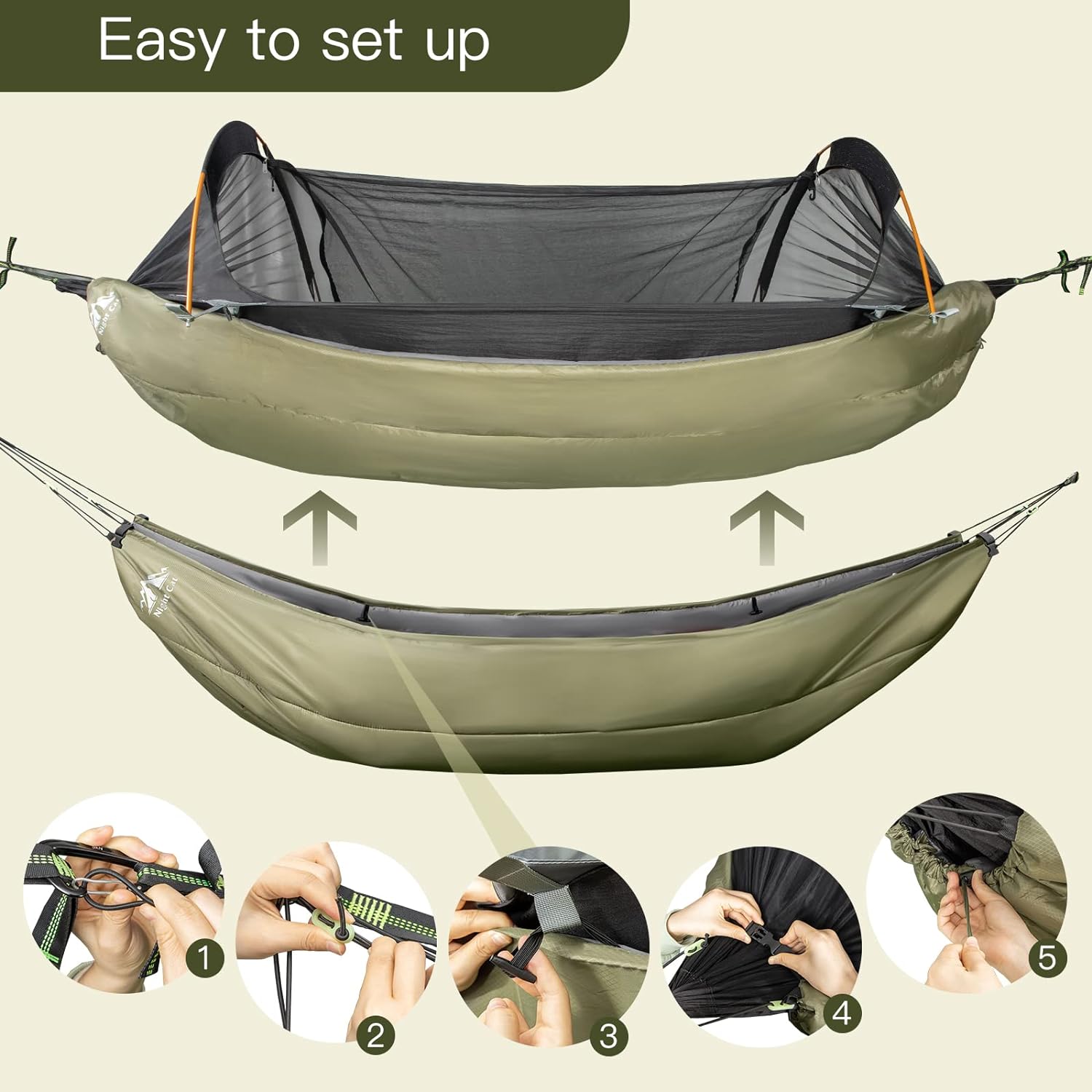Wildaven NC23SD04G hammocks - View #7