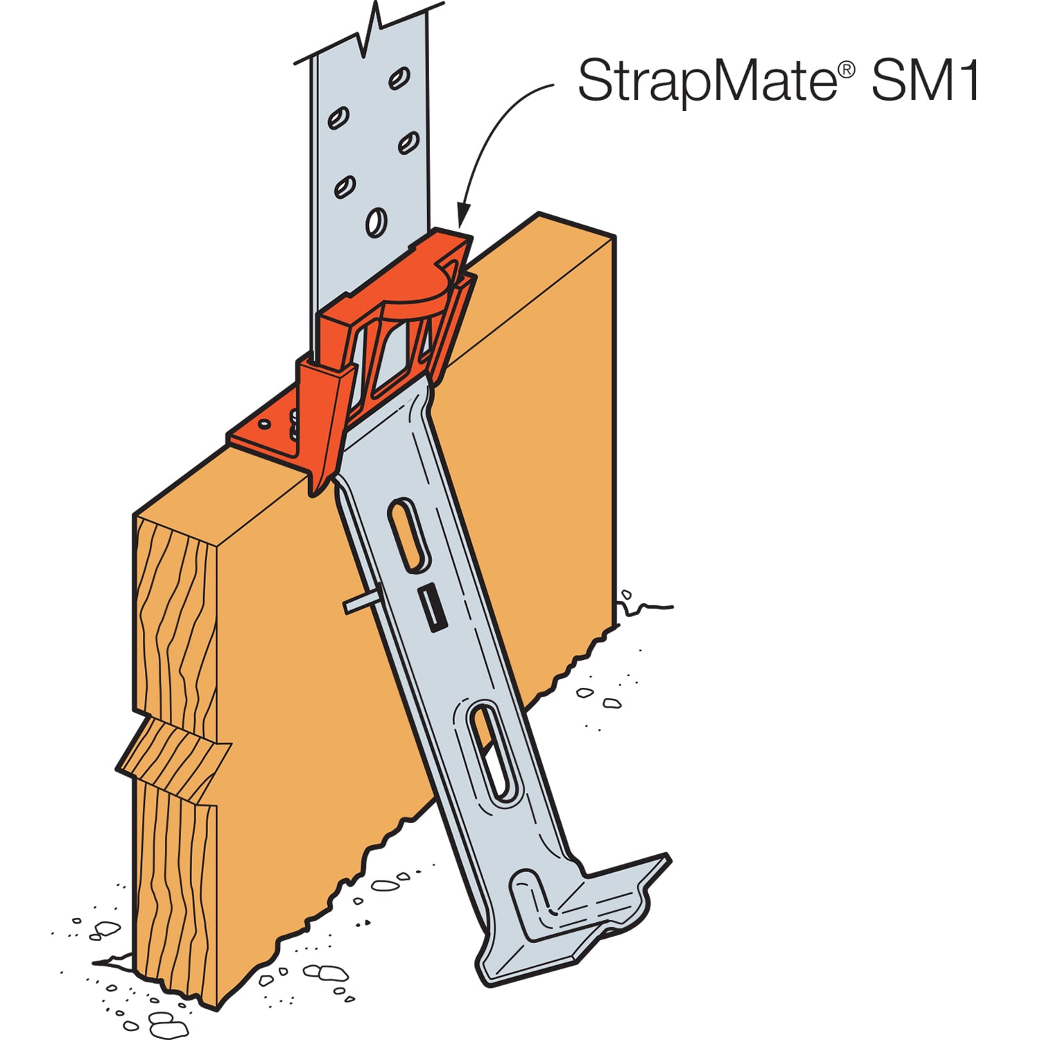 Simpson Strong-Tie STHD10 Trusses-And-Rafter-Ties - View #5