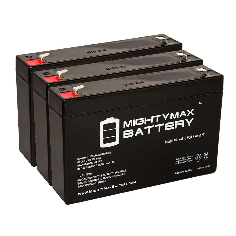 Leoch DJW6-4.5 6V 4.5Ah Replacement Battery (2 Pack)