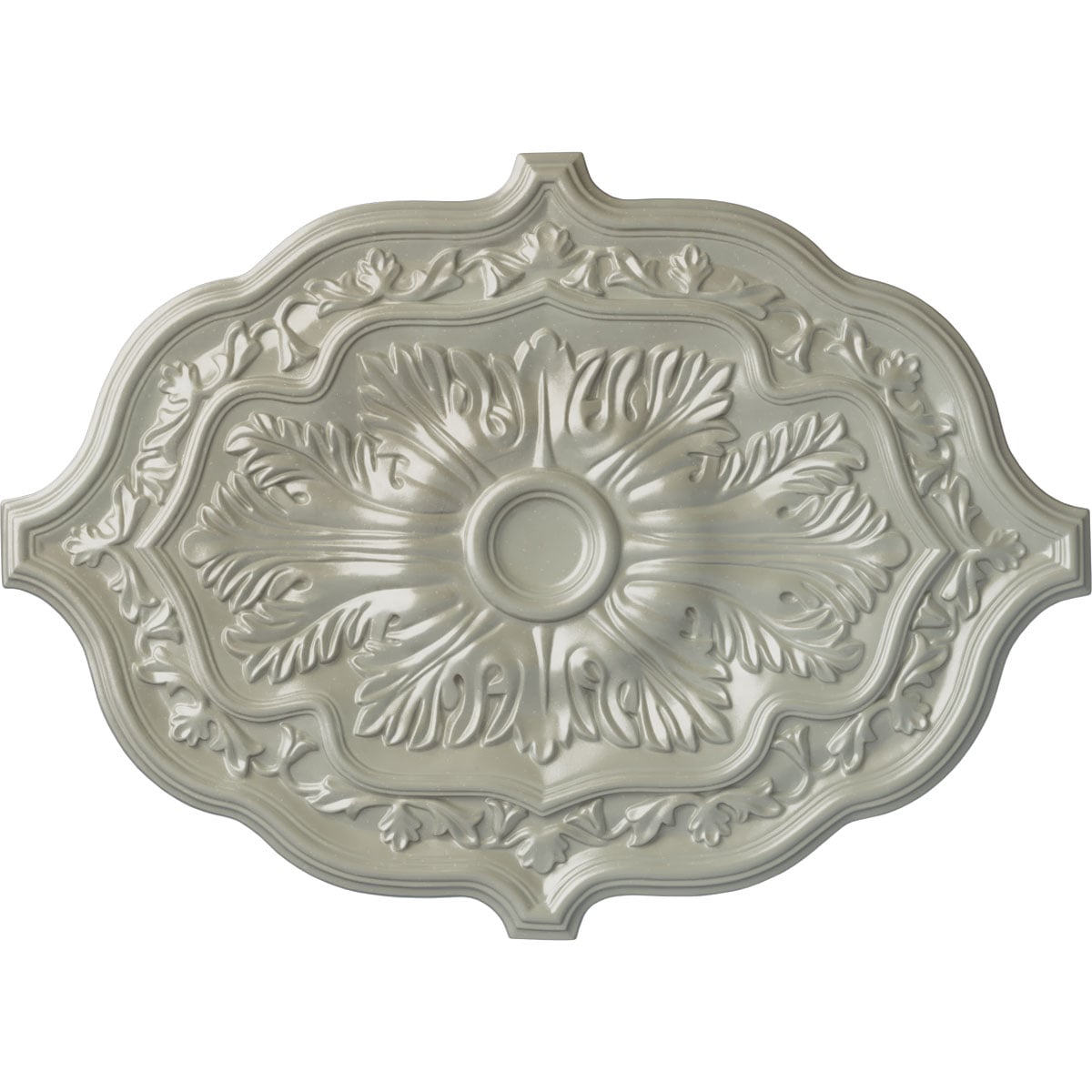 Ekena Millwork CM36X26PEFCS Pesaro 36-in W x 36-in L Flash Copper Polyurethane Ceiling Medallion