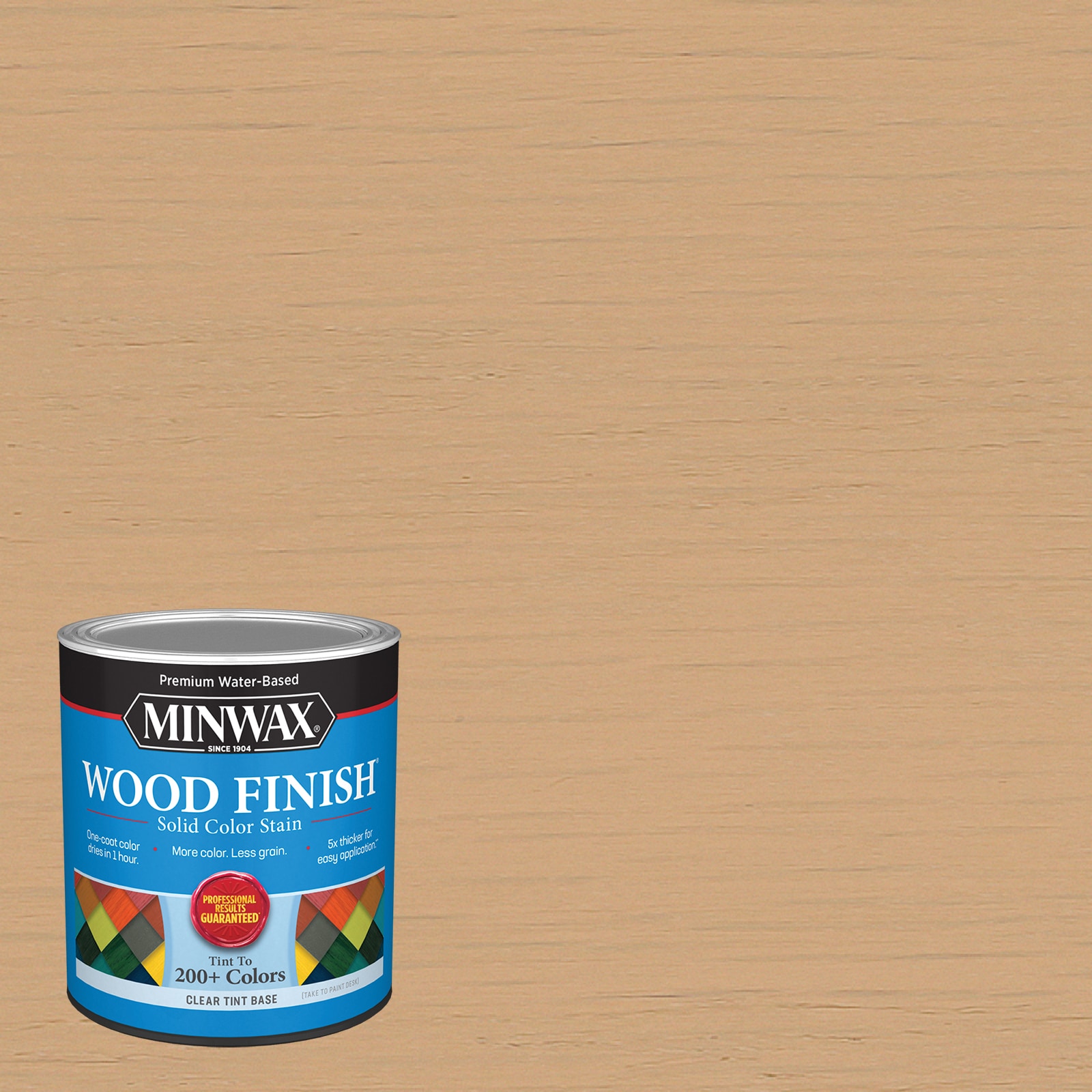 Minwax Wood Finish Water-based Autumn Wheat Mw1196 Solid Interior Stain ...