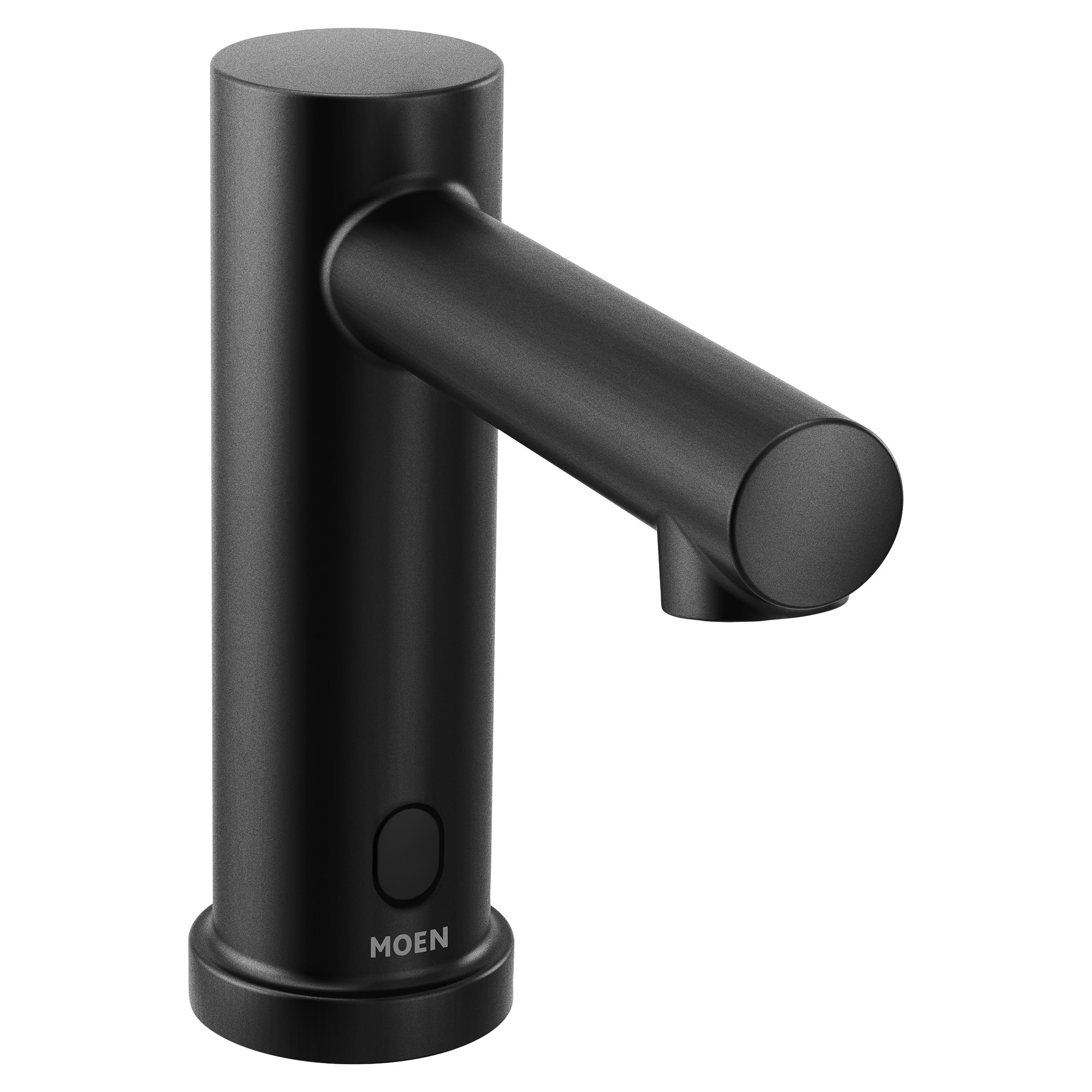 Moen 8559BL Matte Black Single hole Touchless Mid-arc Commercial/Residential Touchless Bathroom Sink Faucet