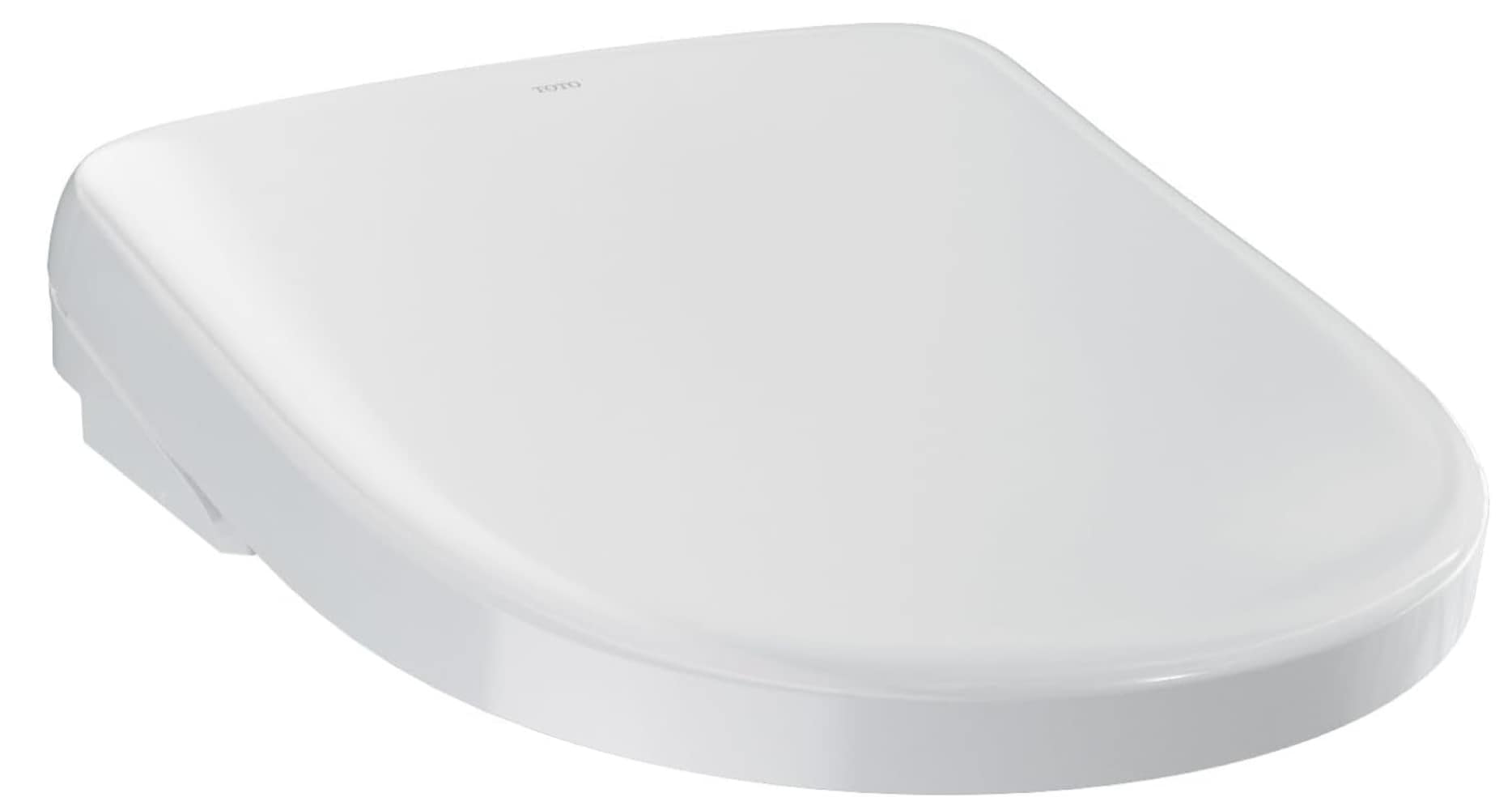 TOTO SW4735-01 WASHLET Plastic Cotton White Round Soft Close Heated Bidet Toilet Seat