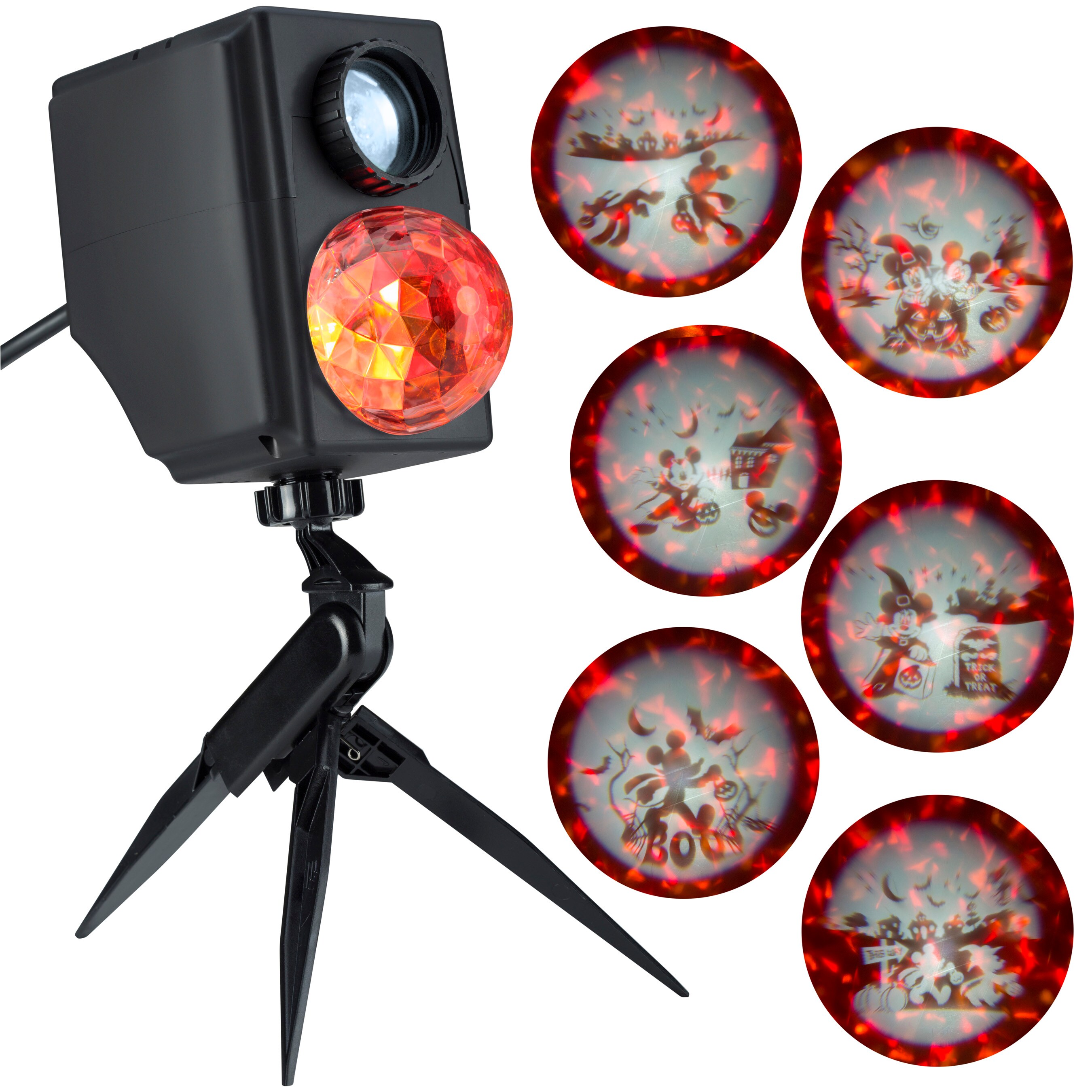 Disney 74189 Mickey Multi-Function Electrical Outlet Outdoor Light Show Projector