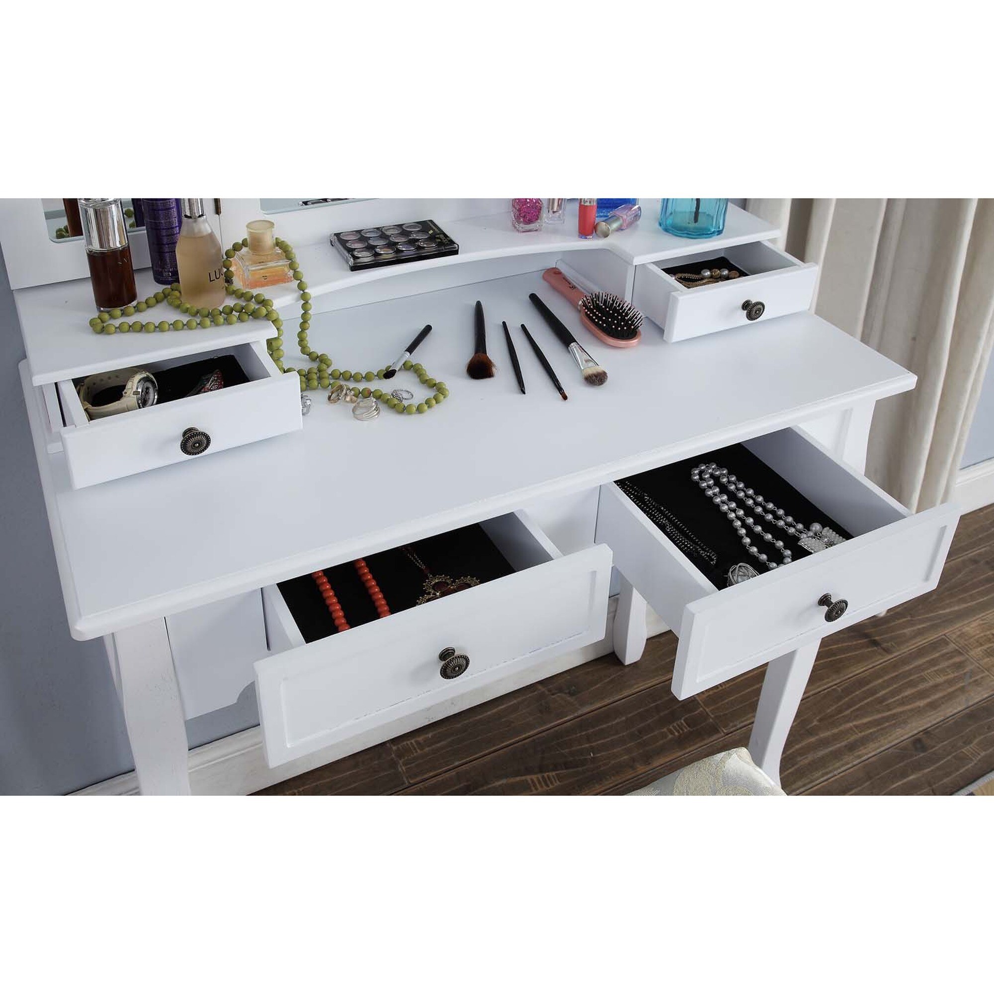 HyperDrop Cart W-T2574P162839 Bedroom-Vanities - View #4