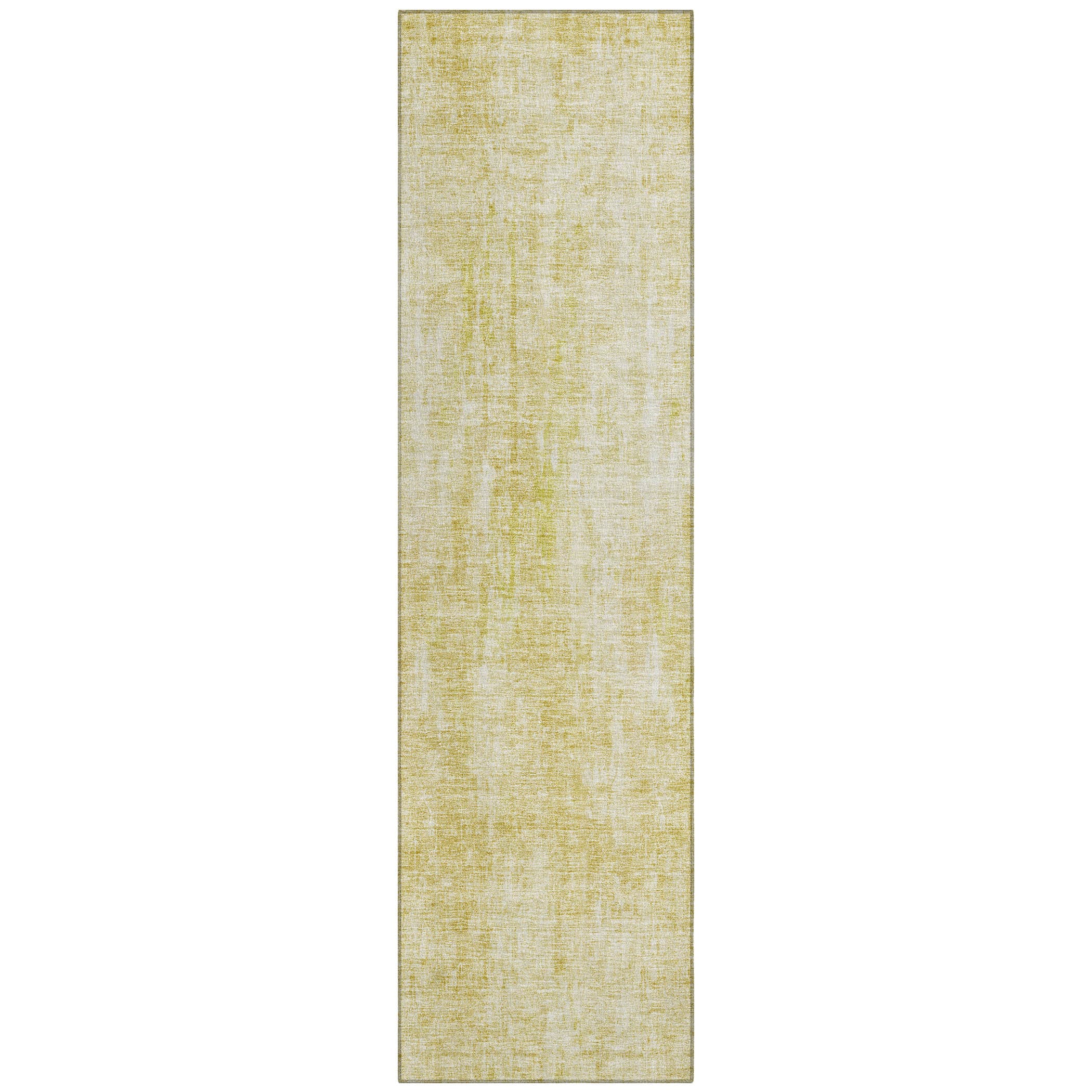 Addison Rugs ACN656GO2X8 Chantille ACN656GO 2 x 7 (ft) Polyester Gold Rectangular Indoor/Outdoor Geometric Machine washable Runner rug