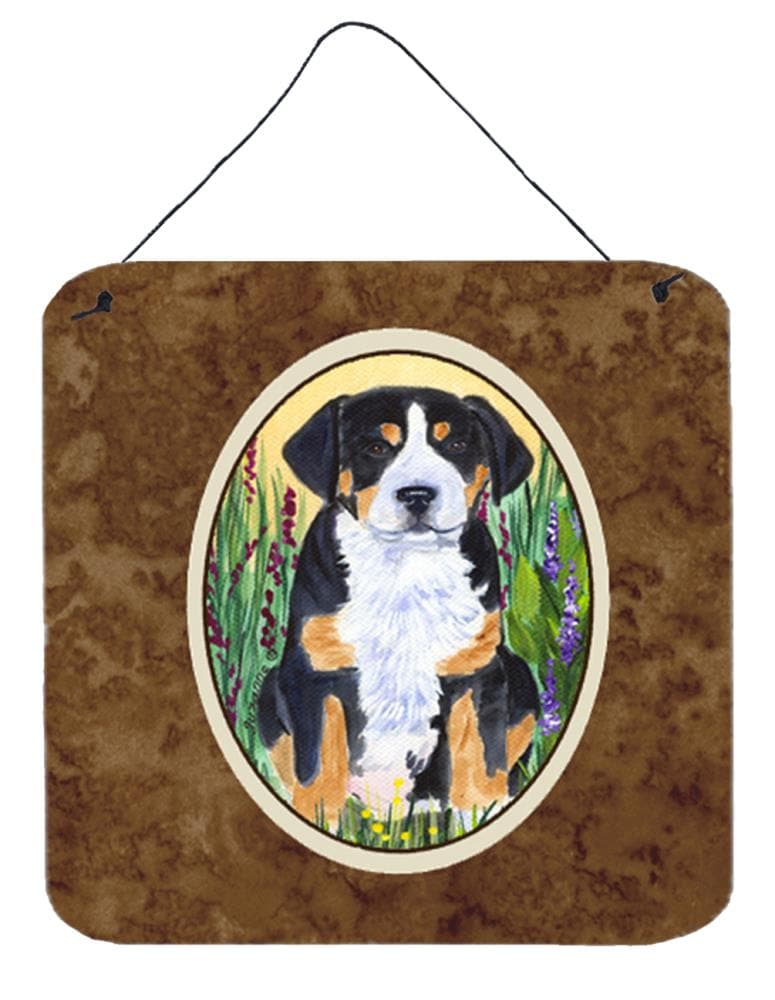 Caroline's Treasures SS8217DS66 6-in H x 6-in W Animals Metal Print