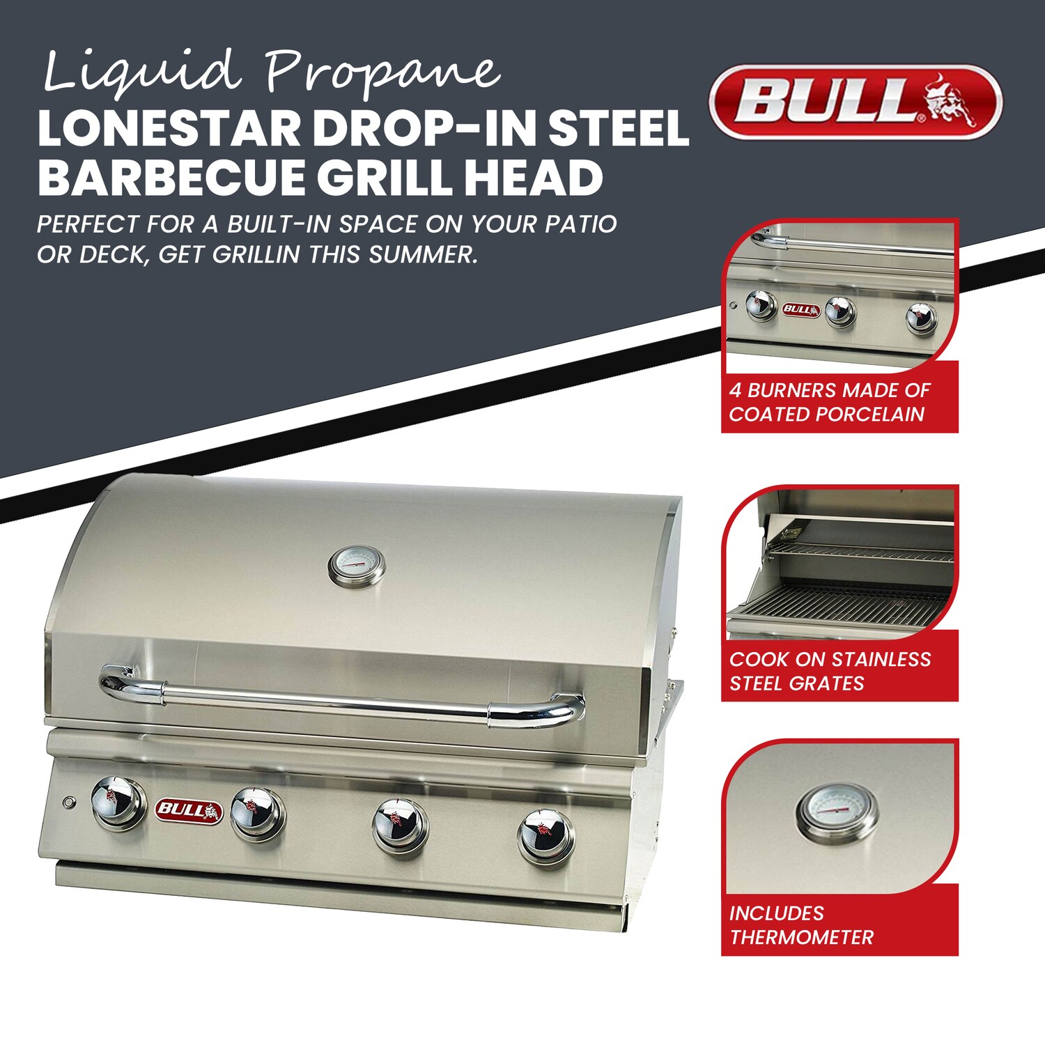 Bull Outdoor Products 82023 Gas-Grill - View #3