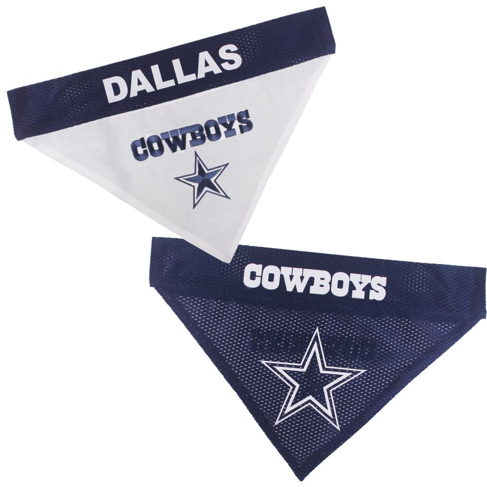 Cowboys Blue New Dog Bandana Dallas