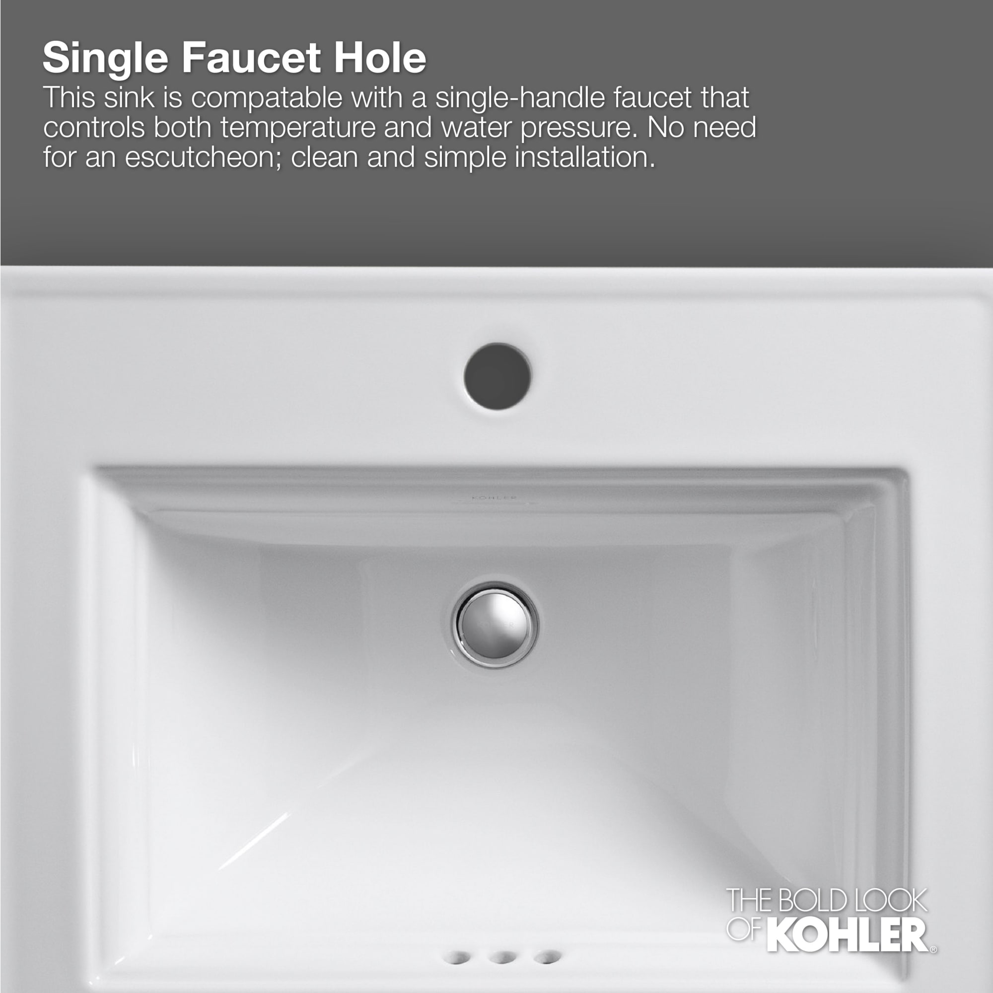 Bryant White Ceramic Oval Drop-In Bathroom Sink