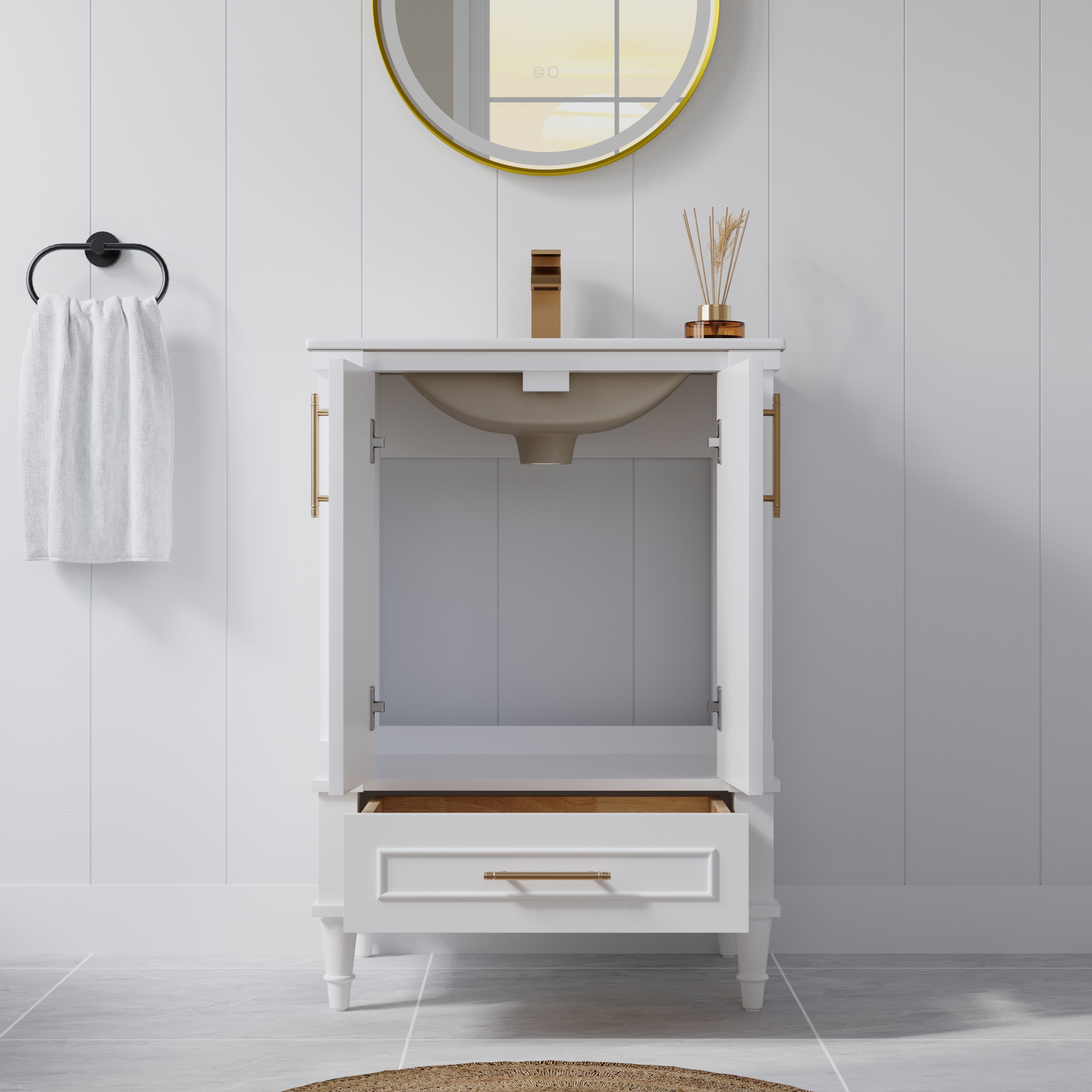 Forclover ALGY-08W1 Bath-Vanity-Combo - View #10