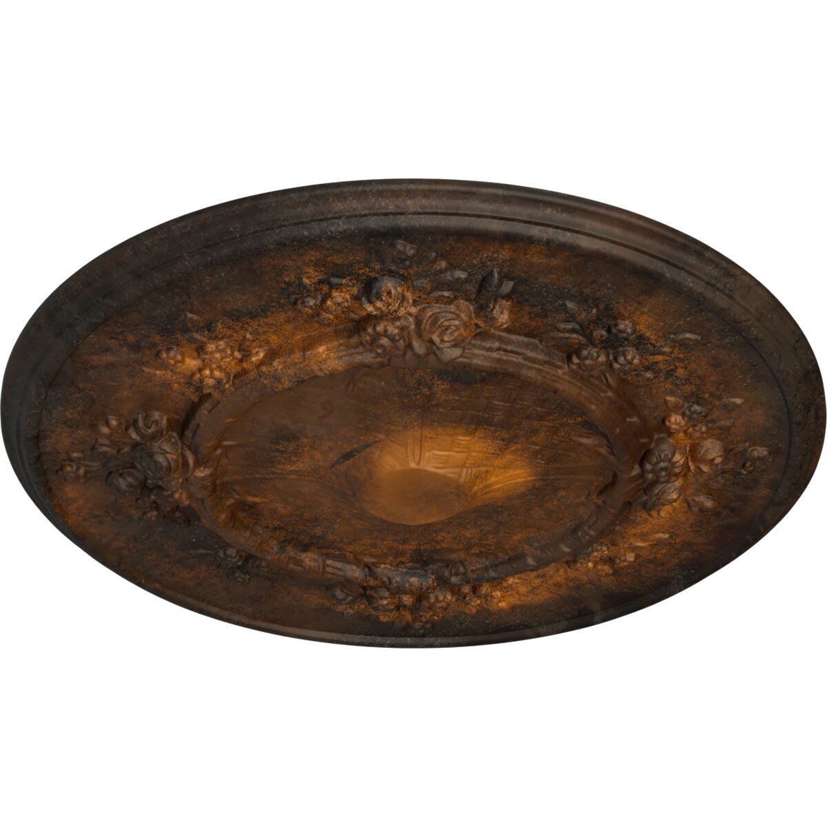 Ekena Millwork CM27FLRUS Ceiling-Medallions - View #2