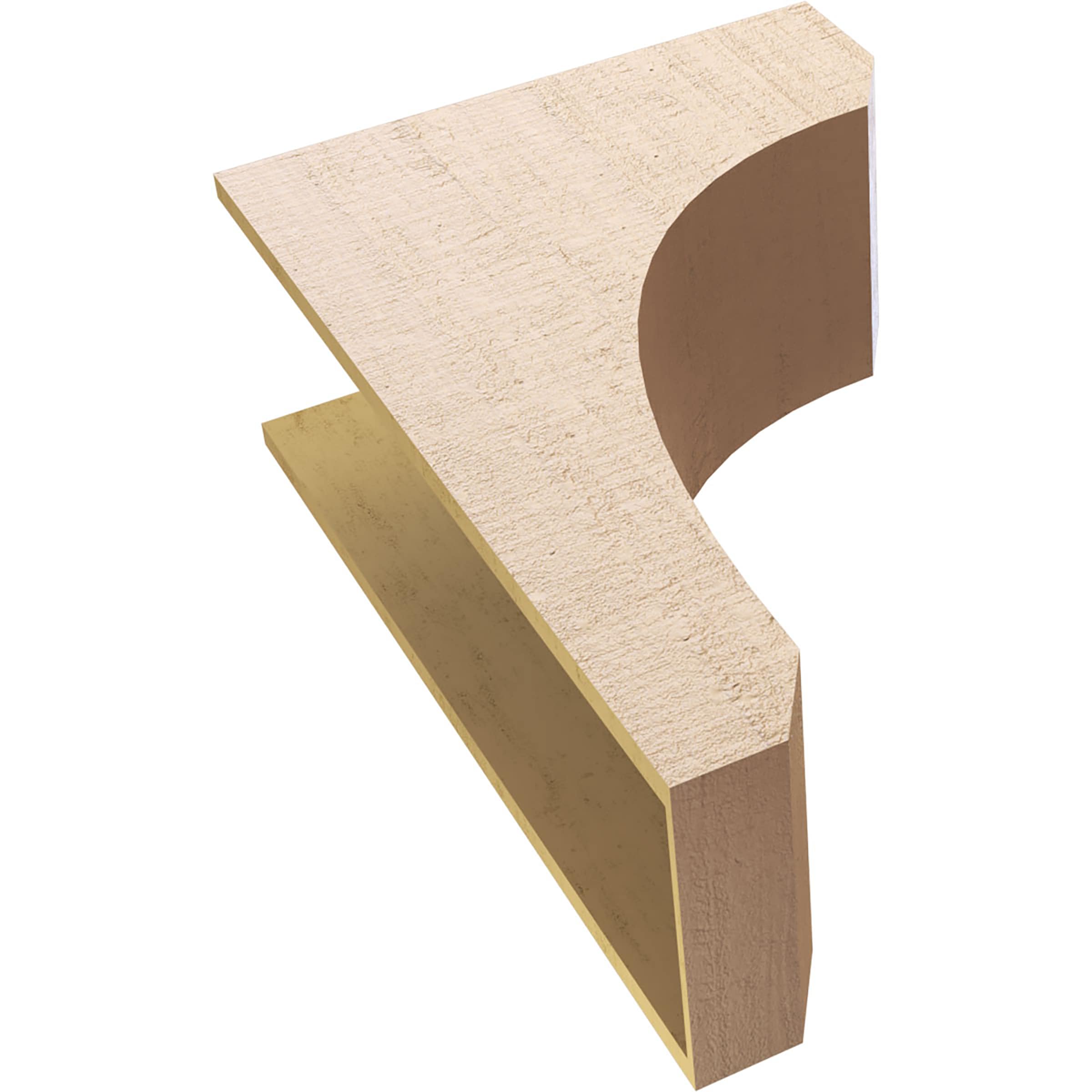 Ekena Millwork CORU12X24X36LGYRCPR corbels - View #6