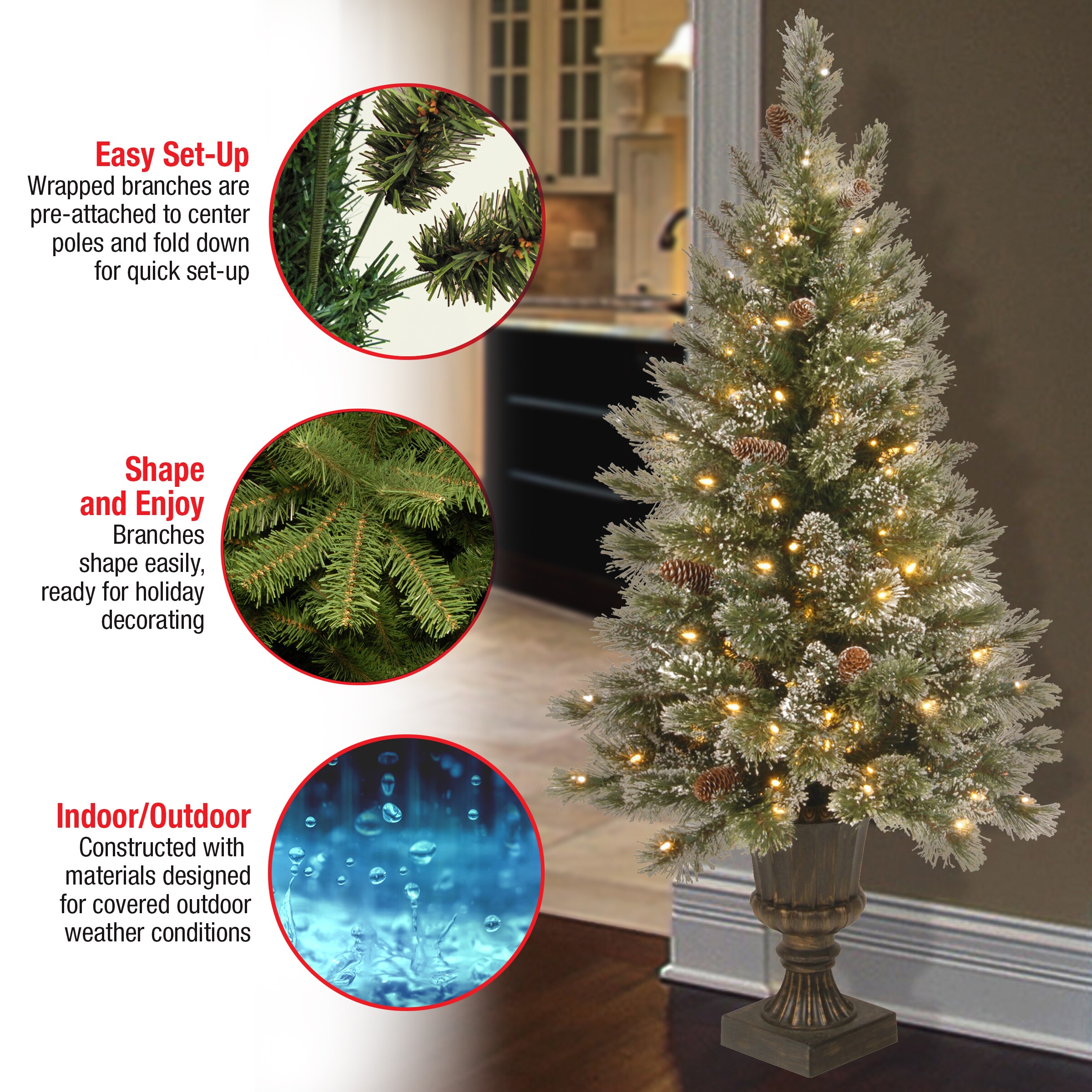 National Tree Company GB3-306-40 Artificial-Christmas-Trees - View #8