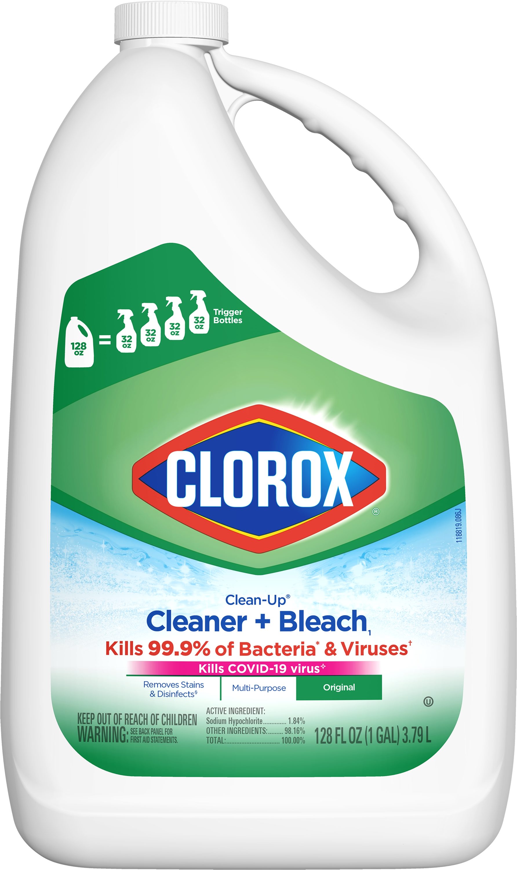 30 oz. Disinfecting Bleach Free Bathroom Cleaner and 32 oz. Clean-Up  All-Purpose Cleaner with Bleach Spray Bundle