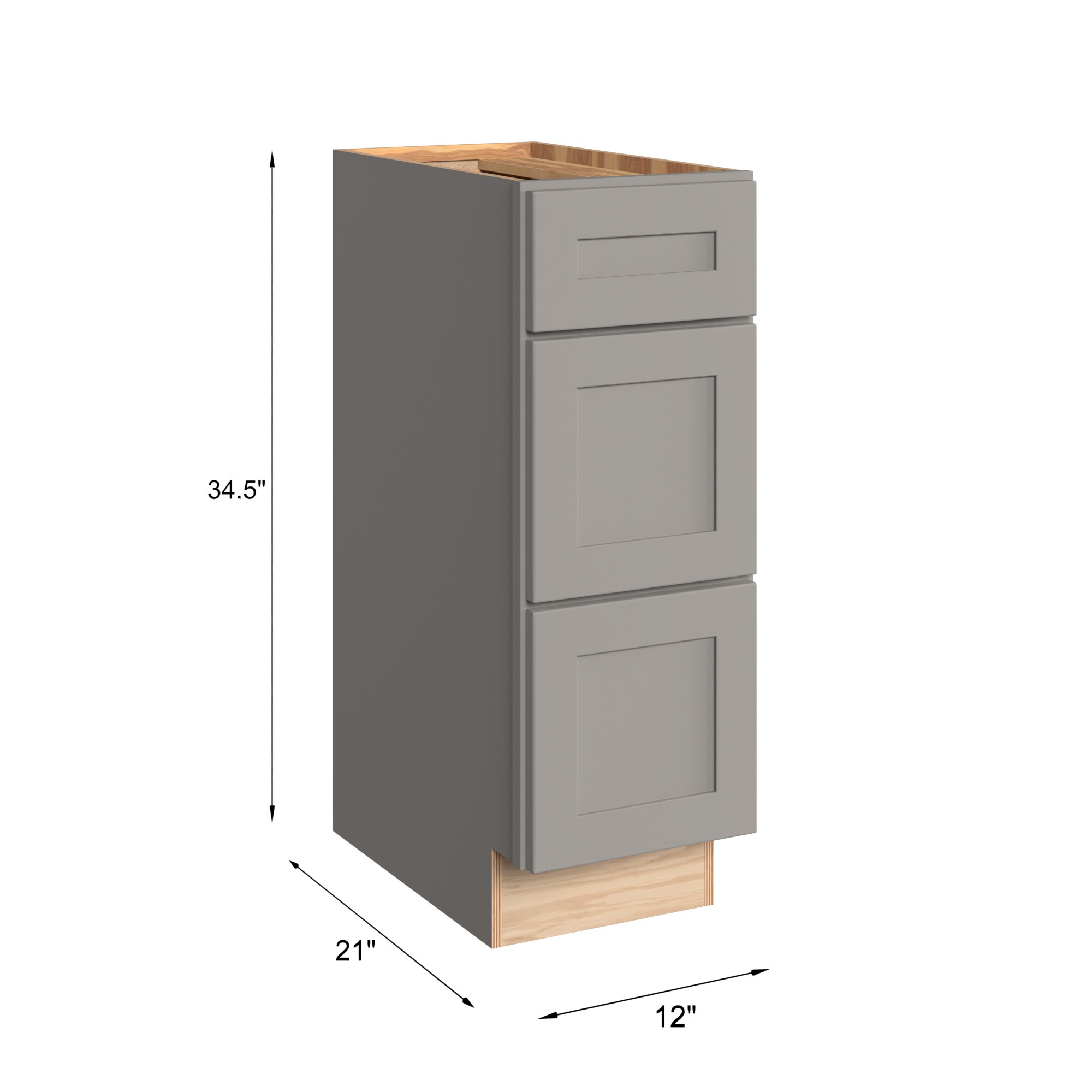 KraftMaid Momentum VBD122134.3G81 vanities - View #3