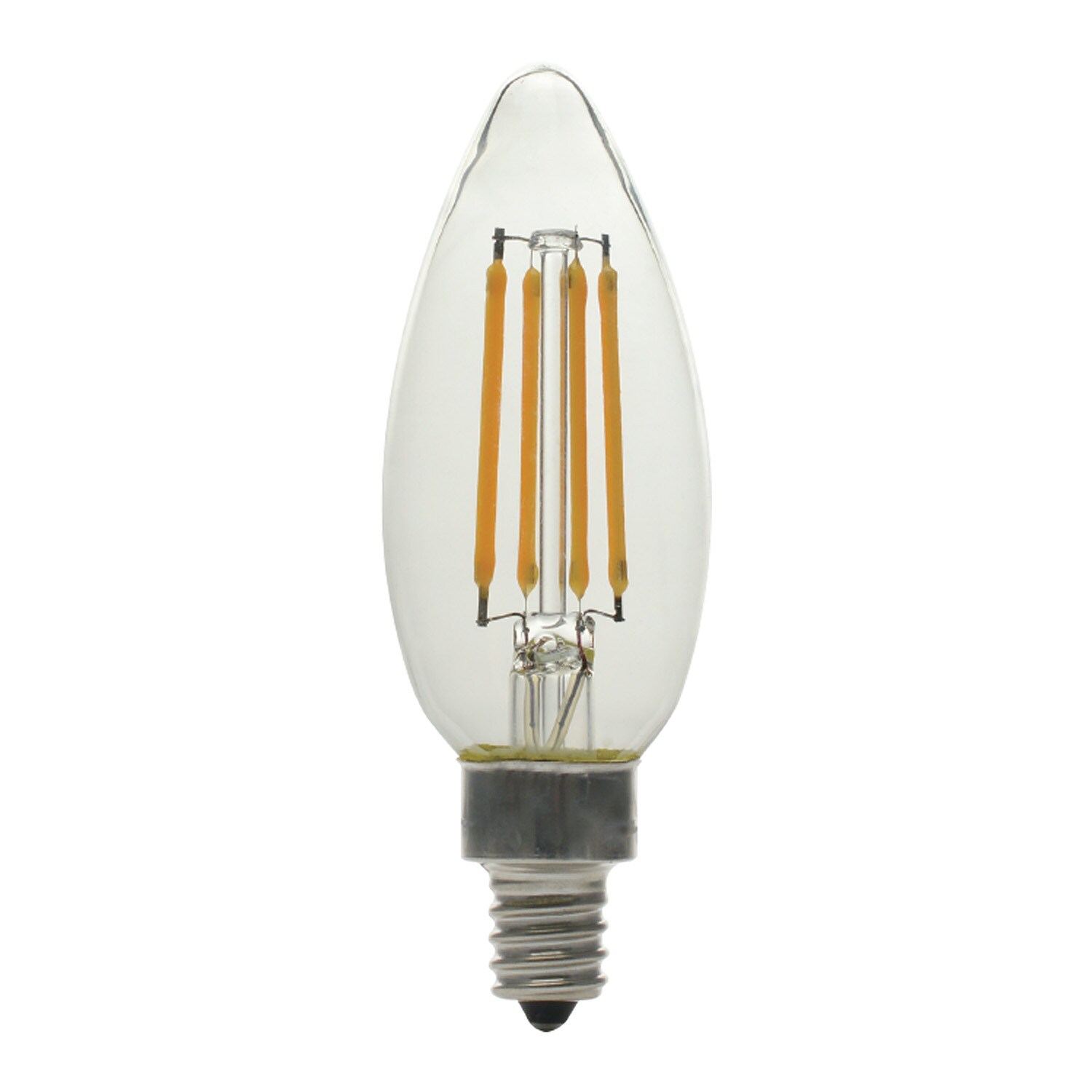 GE 60-Watt EQ B12 Soft White Candelabra Base (e-12) Dimmable LED ...