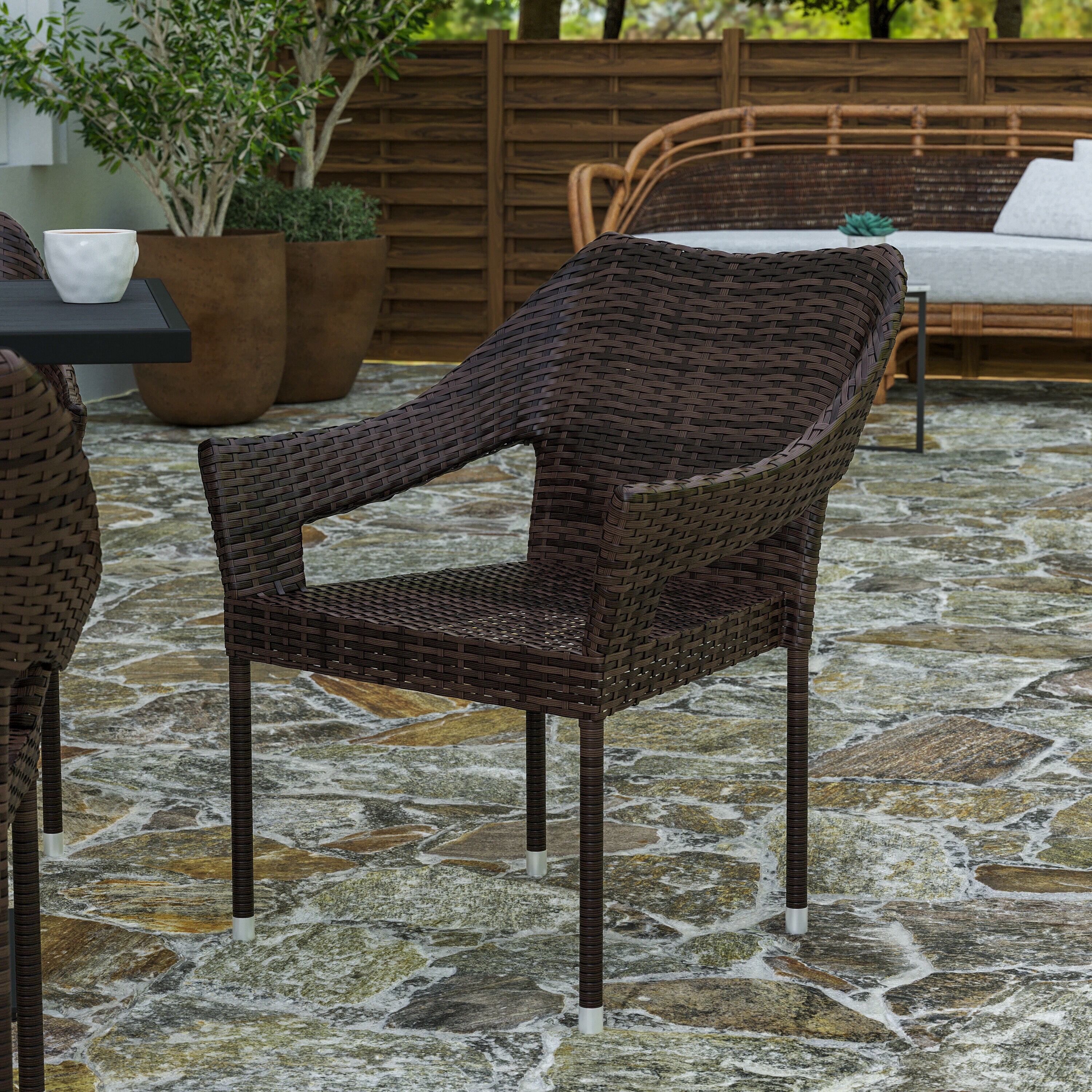 Merrick Lane 196861092831 Patio-Chairs - View #2