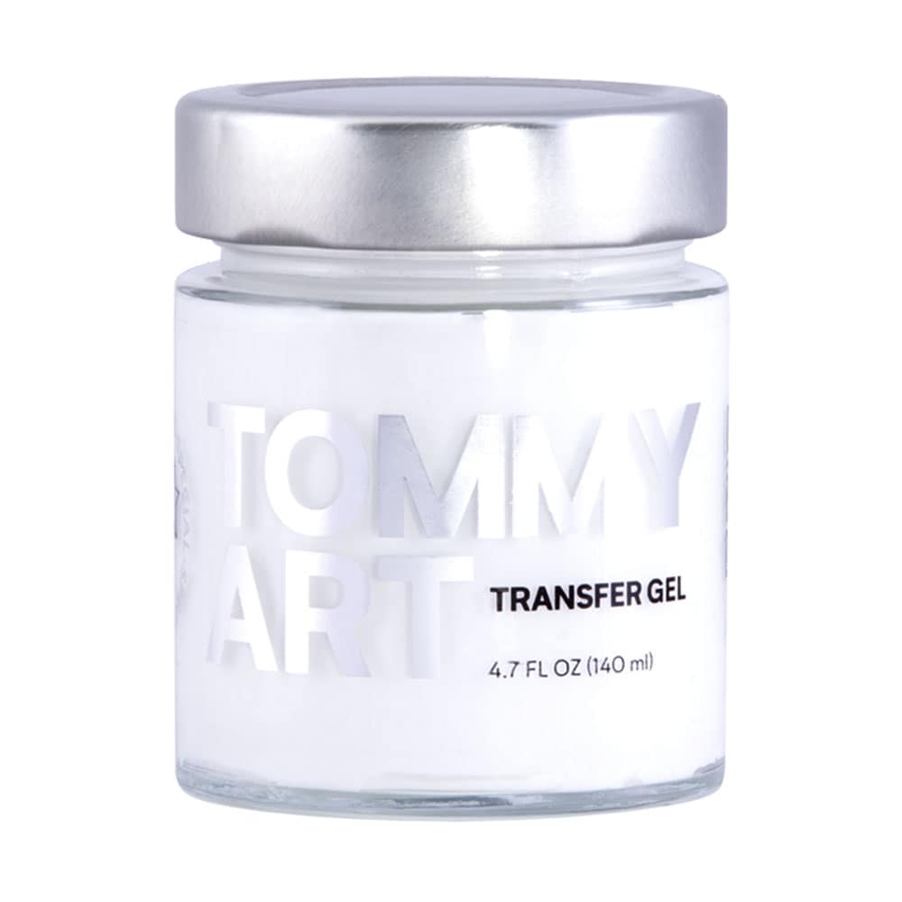 Tommy Art GT200-140 Water-based Pre-tinted Low Odor Specialty- Transfer Gel 140ml Paint (4-oz)
