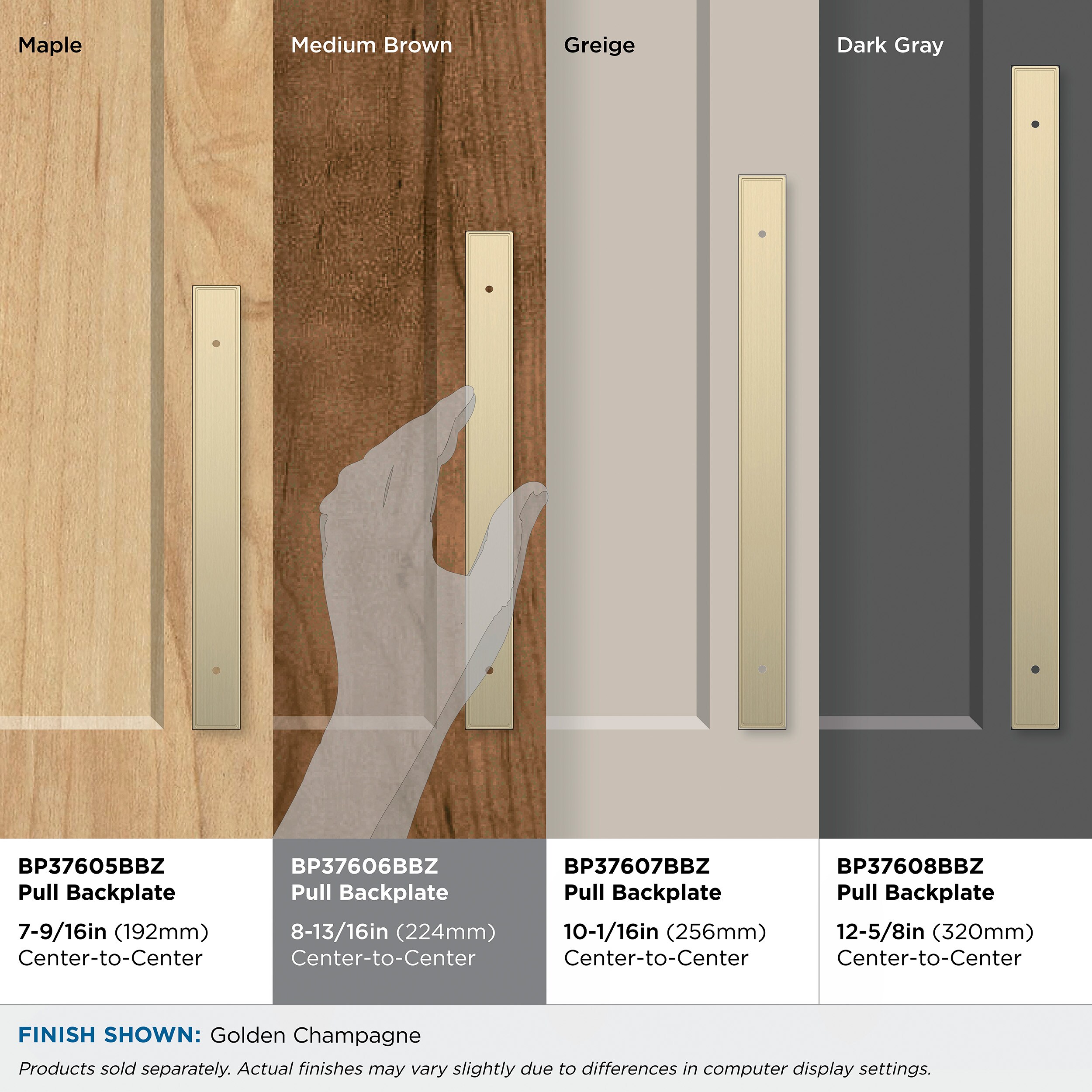 Amerock BP37606BBZ Drawer-Hardware - View #6