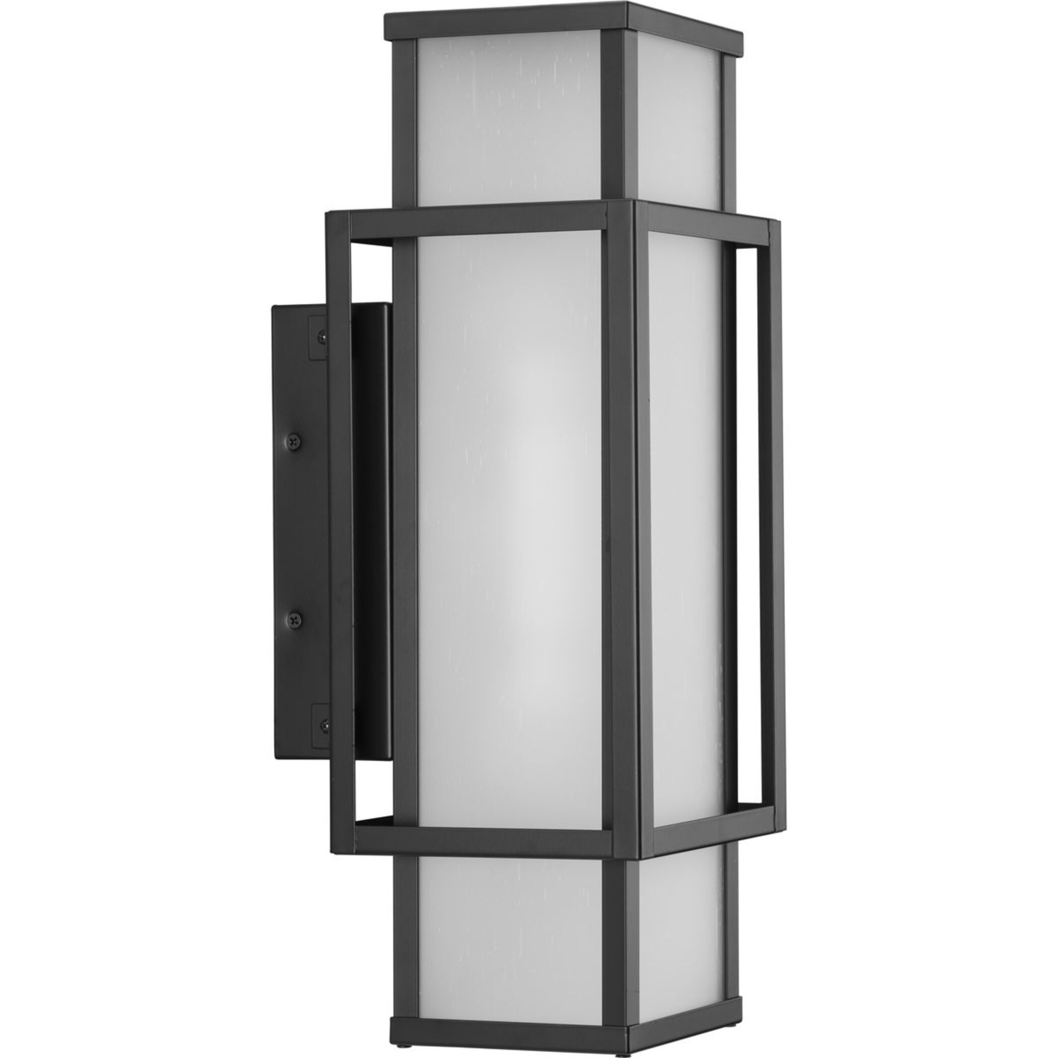 Matte Black Dimmable Direct Wired Electric Lantern