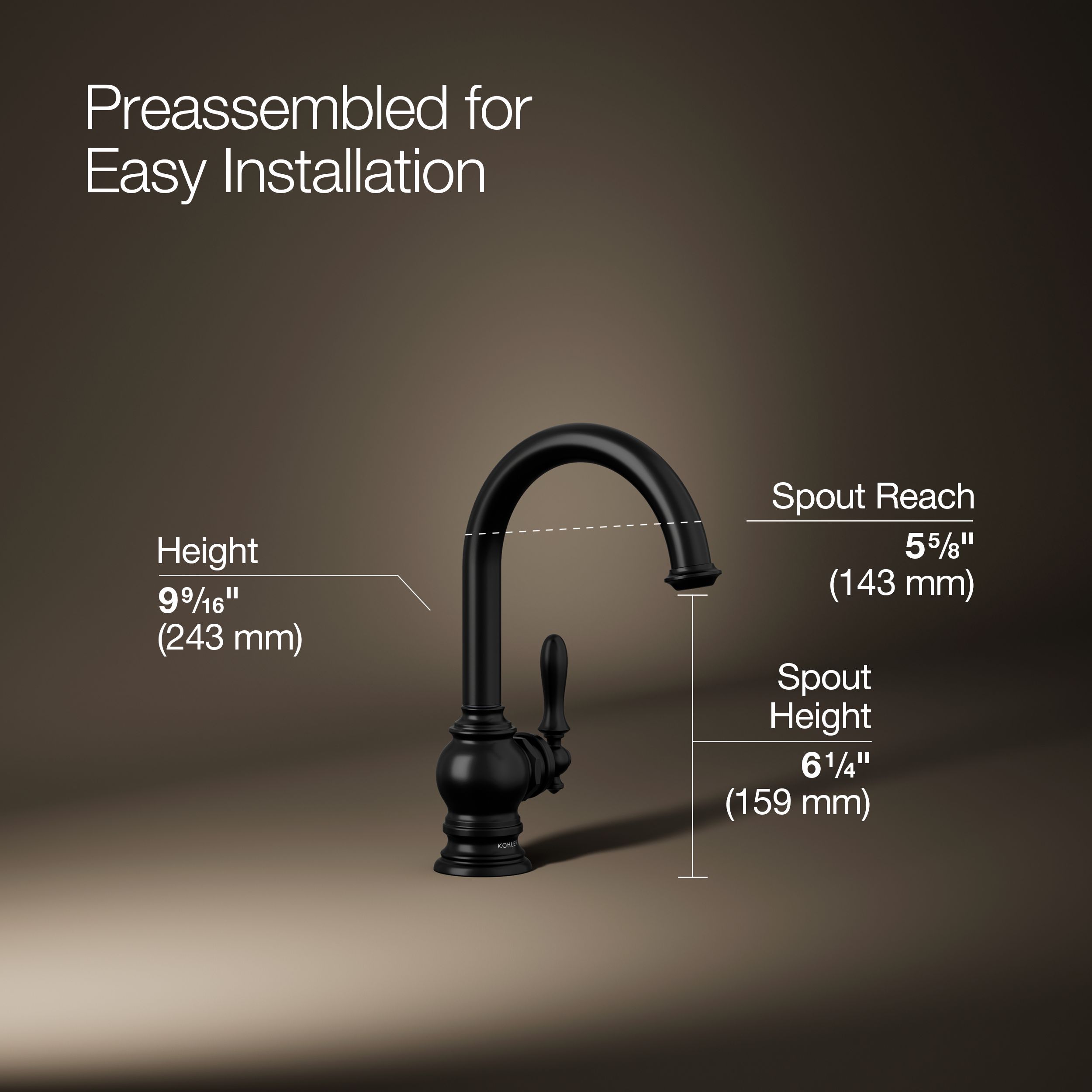 KOHLER 24074-BL Kitchen-Faucets - View #3