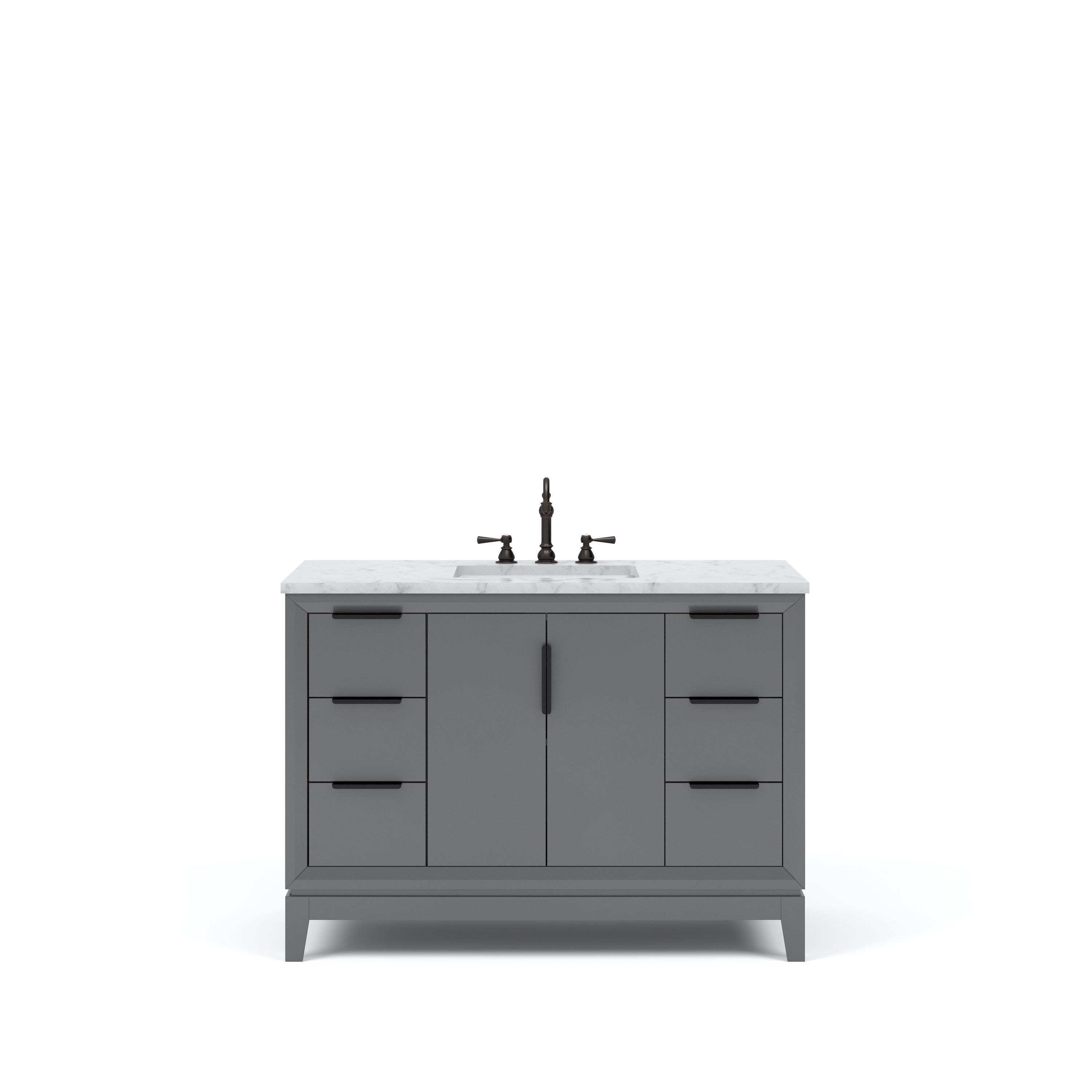 Water Creation VEL048CWCG27 Bath-Vanity-Combo - View #2