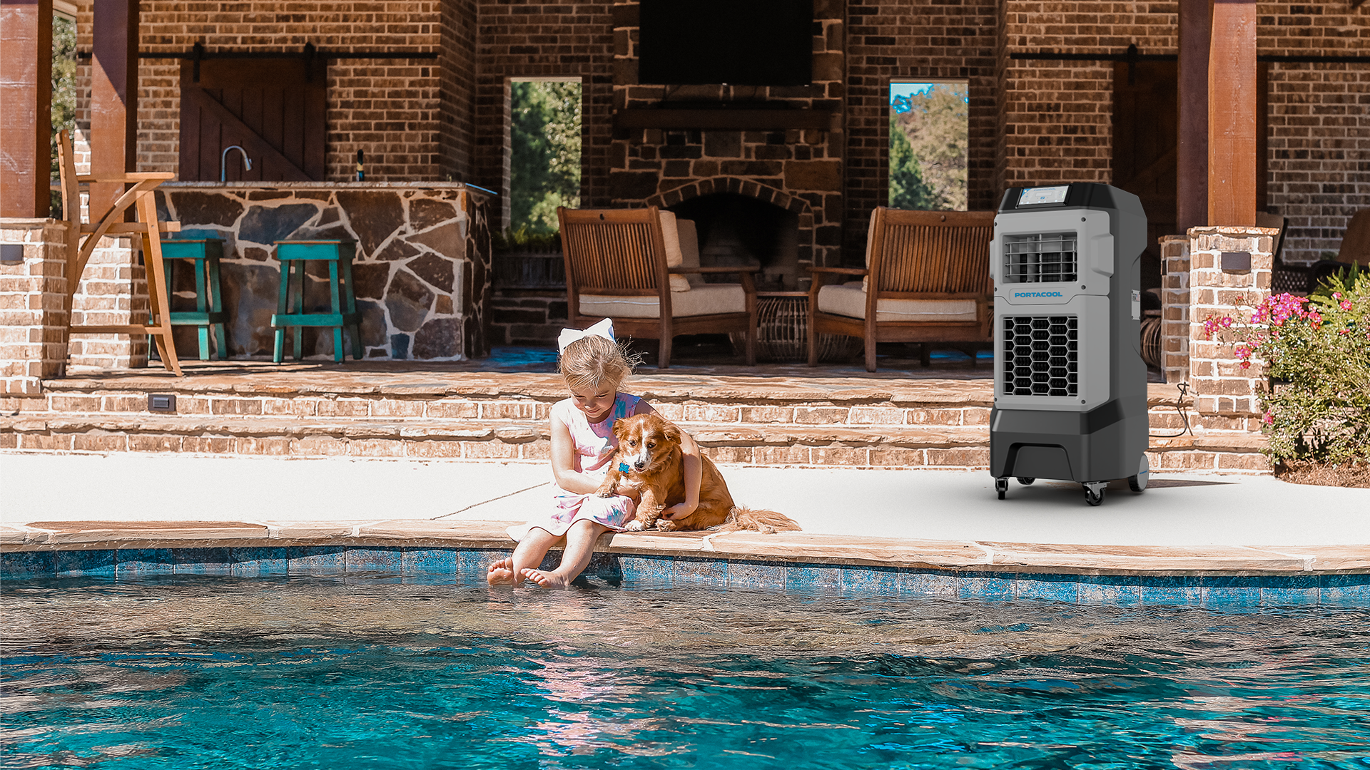 Portacool Apex 500 WiFi High Velocity 800CFM 5Speed Outdoor Portable