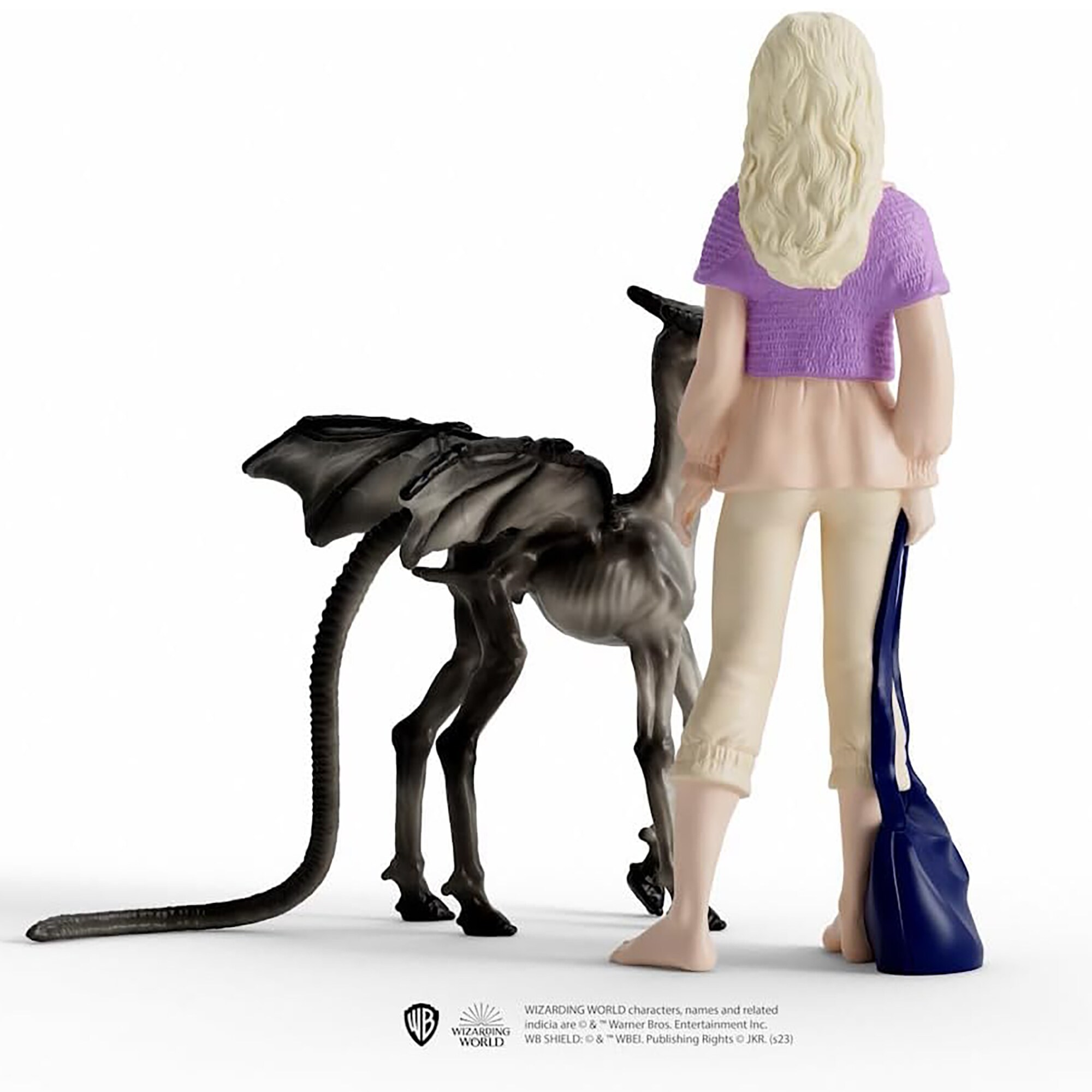 Luna Lovegood and Baby Thestral Collectible Figurine Set