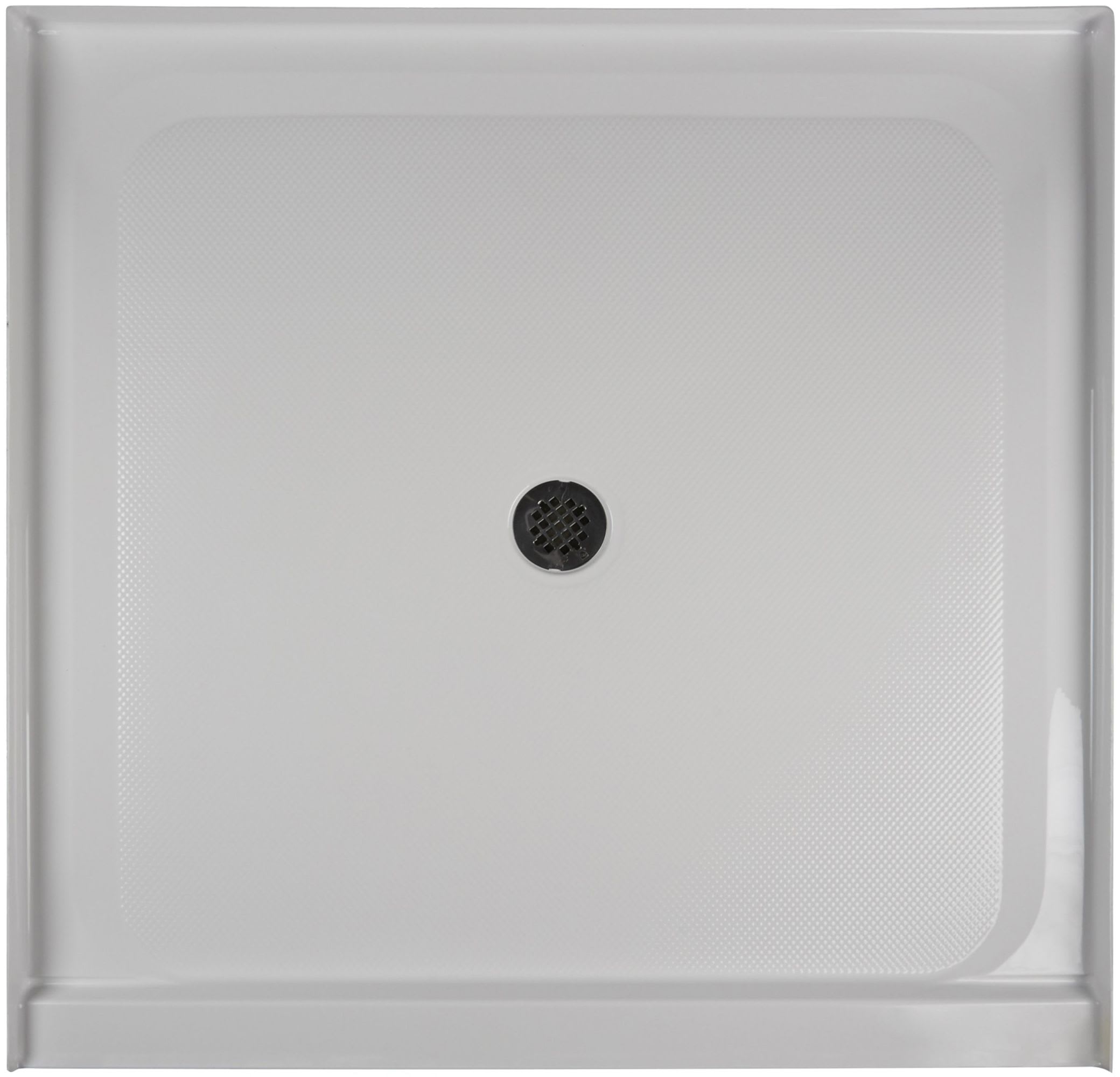 Jacuzzi CAT4848SCXXXXW Catalinaandtrade, 48 Inch X 48 Inch Rectangular Shower Pan with Single, Low-Barrier Threshold with Center Drain #MB71959