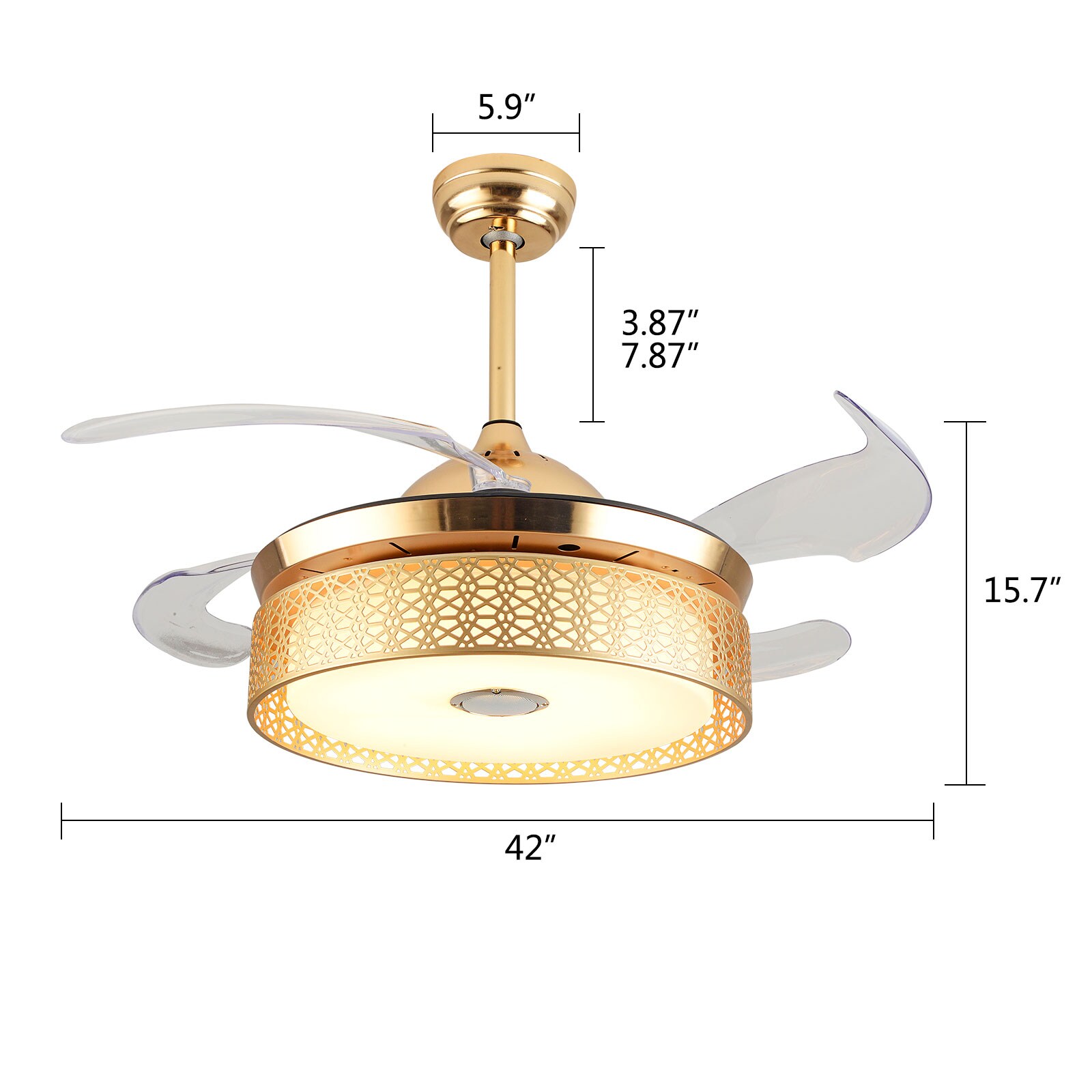 Oukaning HG-HJWJL-2993 Ceiling-Fans - View #4