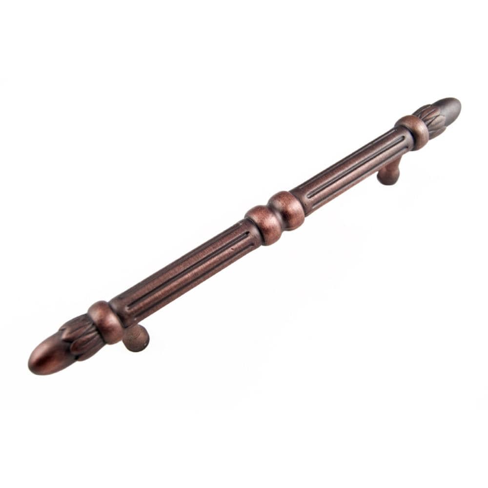 RK International CP 860-DC 5-in , Distressed copper Cylindrical Bar Drawer Pulls
