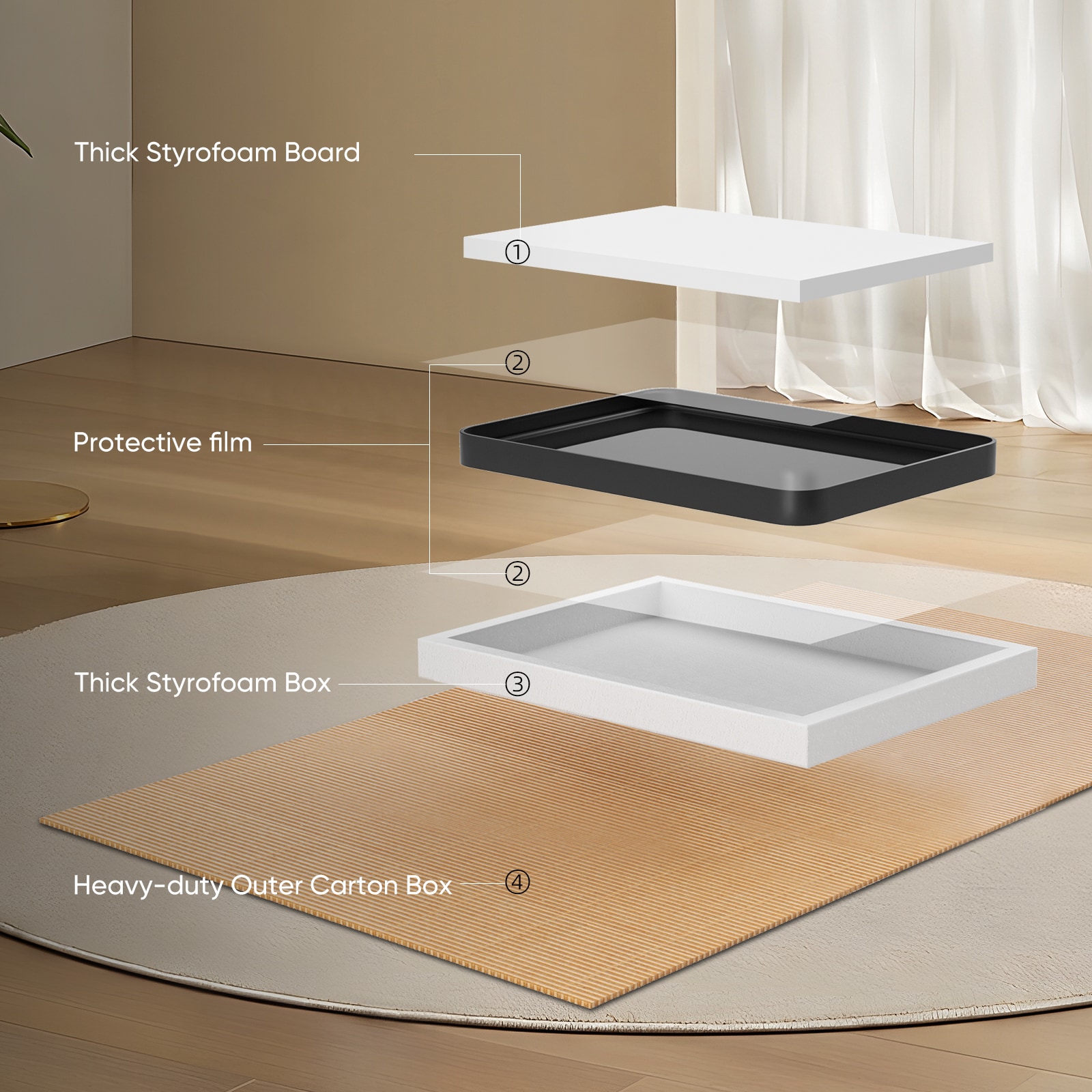 REIBII FXLS0604-511Z92 Makeup-Mirrors - View #4