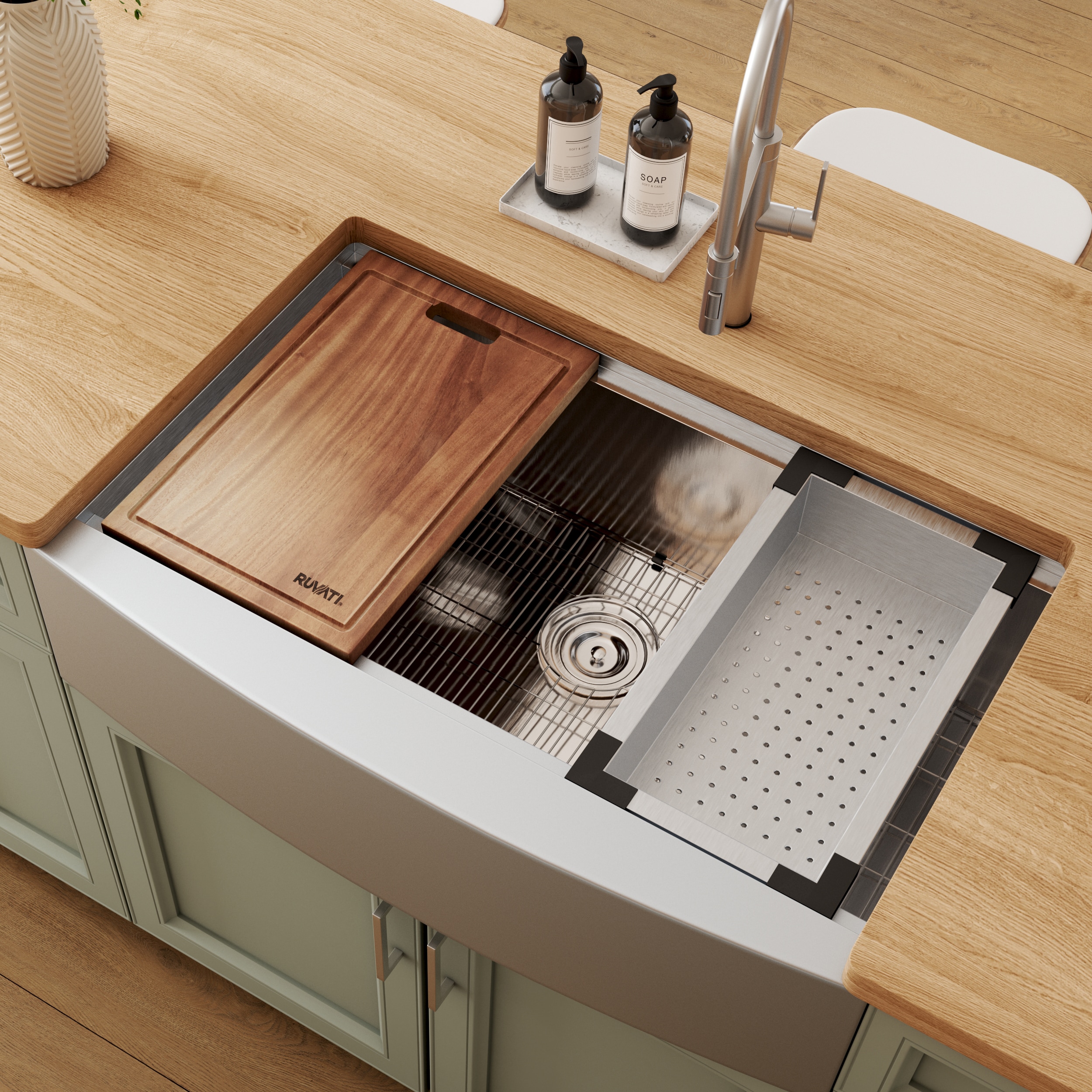 Ruvati RVH9200 Kitchen-Sinks - View #6