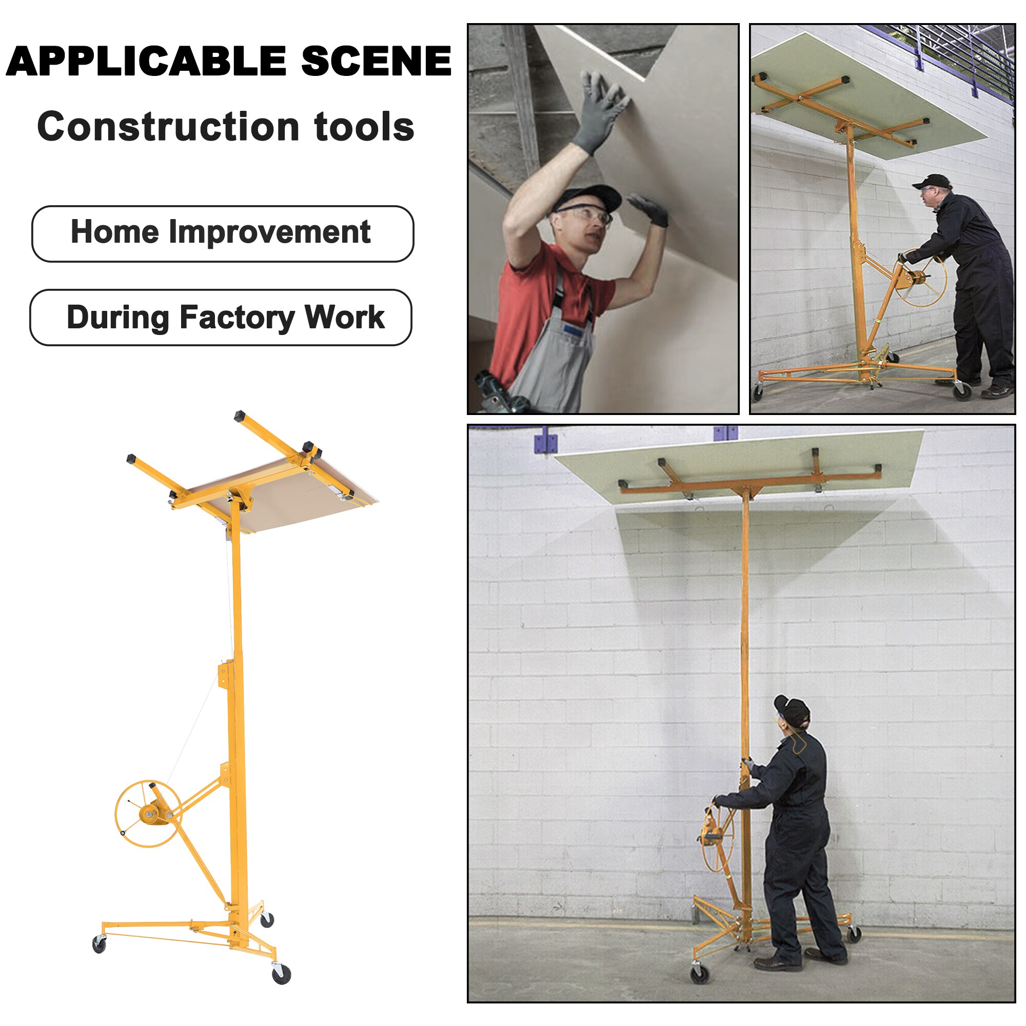 Tatayosi T-SJ013Y Drywall-Panel-Carriers - View #3