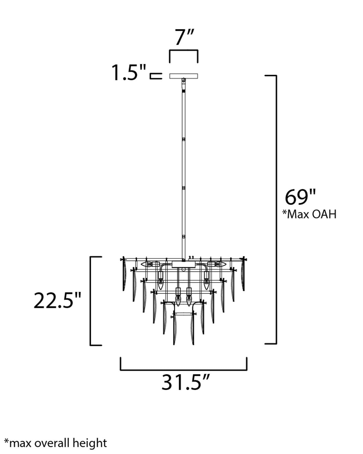 Maxim Lighting 30737CLWTPC b090015 - View #5