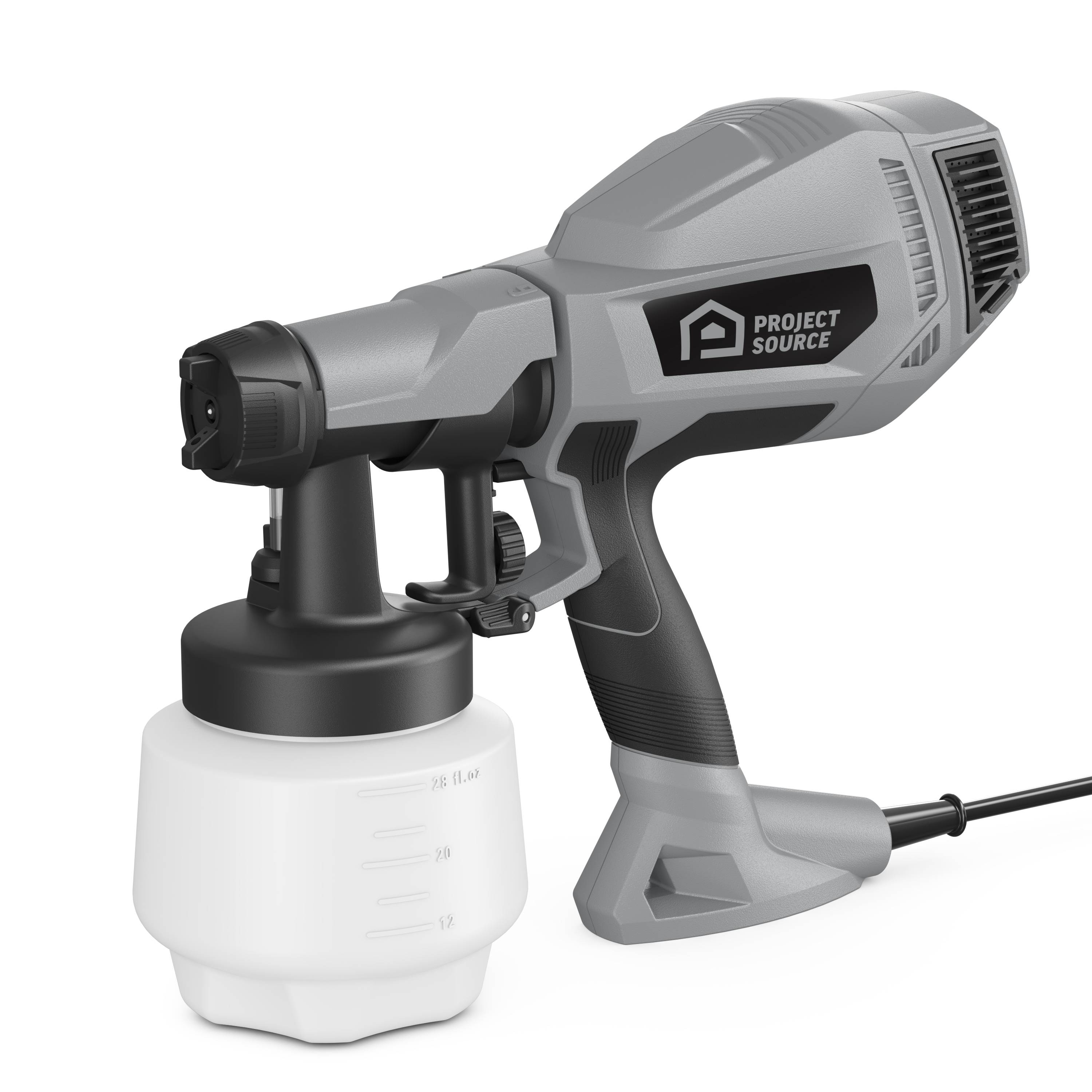 Project Source SG0110-US500 Electric Handheld HVLP Paint Sprayer
