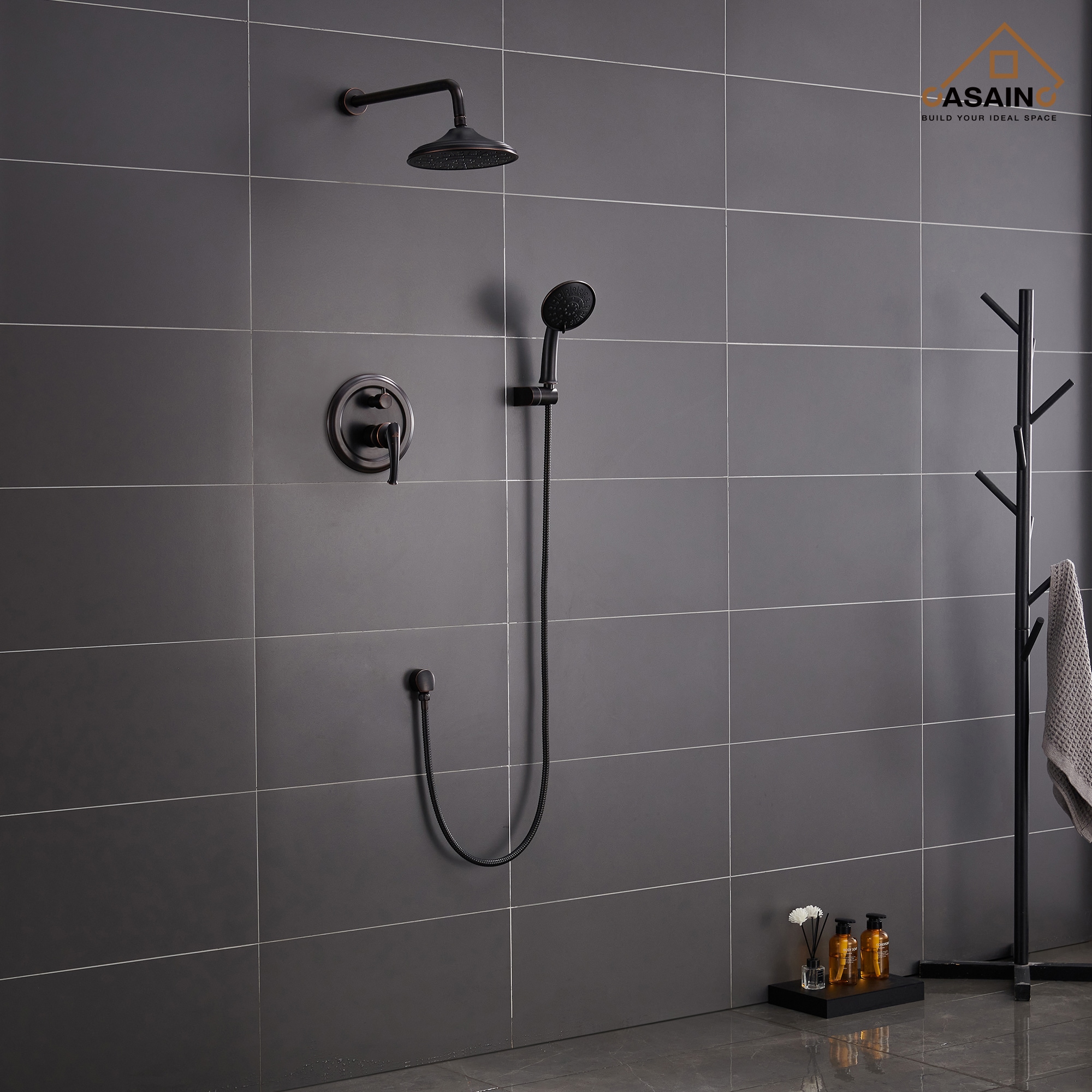 CASAINC HM-B207-SQ-ORB Tub-Shower-Faucets - View #3