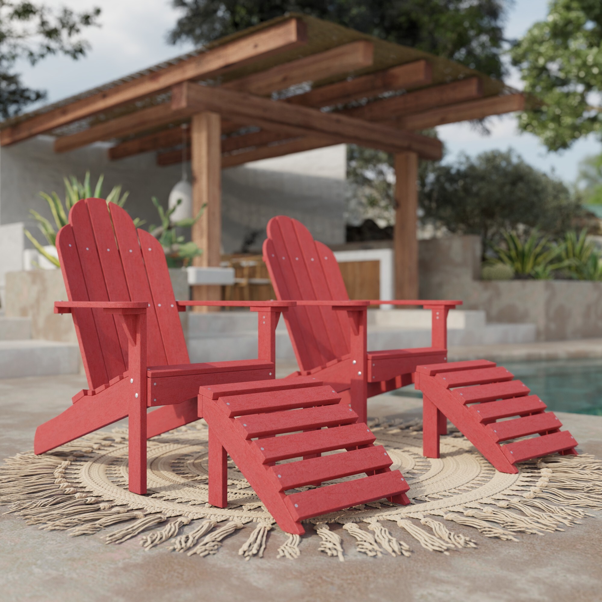 Wildridge LCC-216-CR Stools-Ottomans - View #2