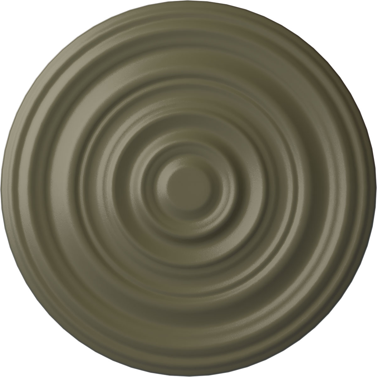 Ekena Millwork CM29CASSF Carton Smooth 29.125-in W x 29.125-in L Painted Spartan Stone Polyurethane Whole Ceiling Medallion