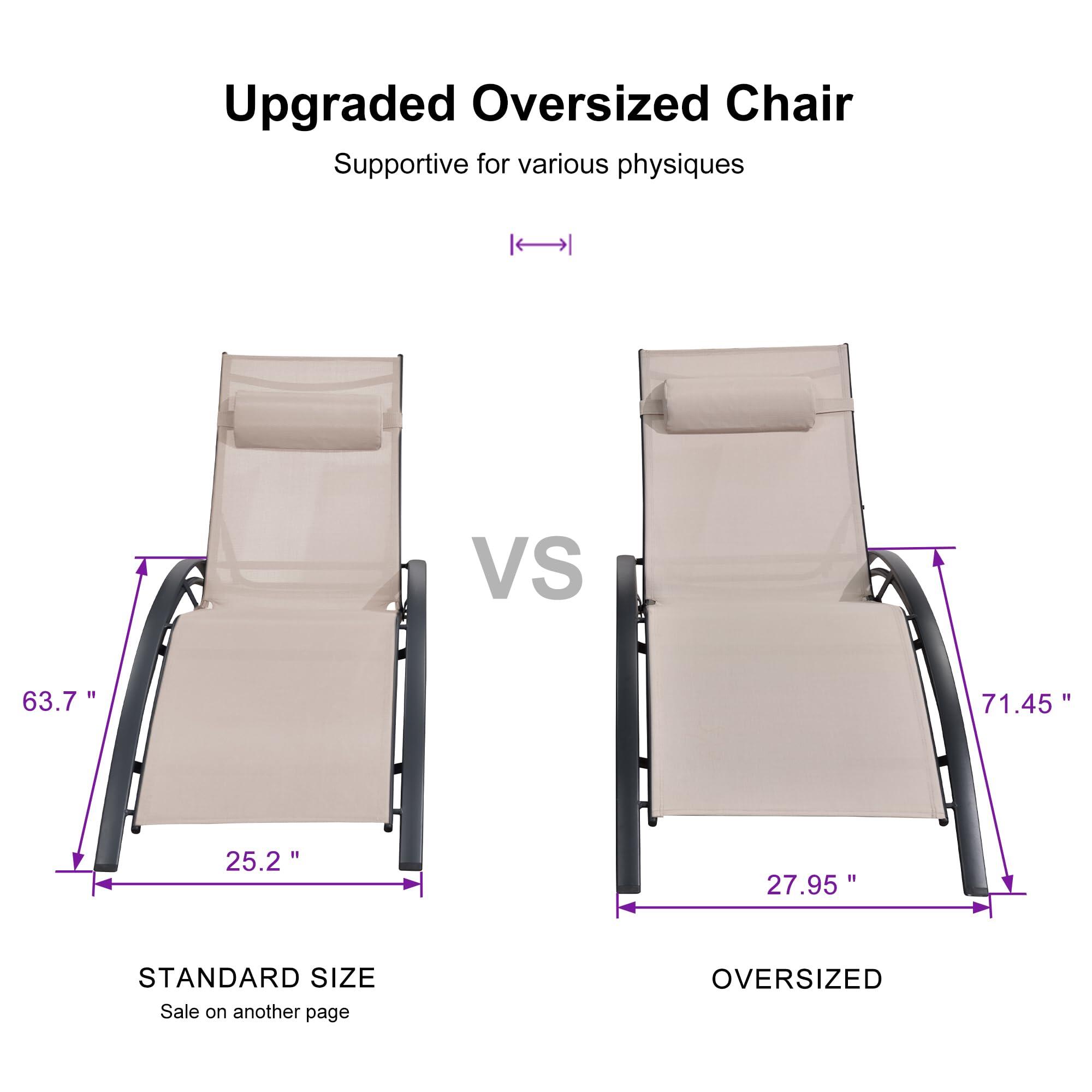 PURPLE LEAF LSMCLS01-XXL-KK-1 Patio-Chairs - View #4